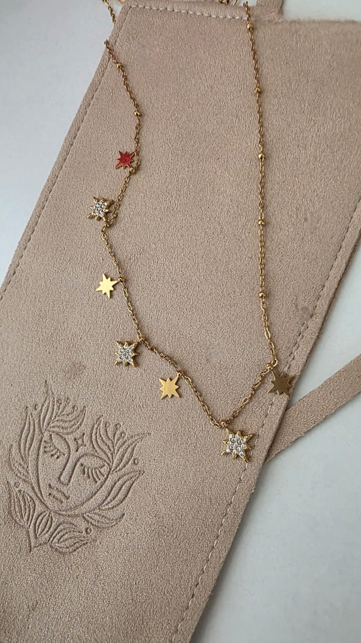 Star Charm Gold Necklace