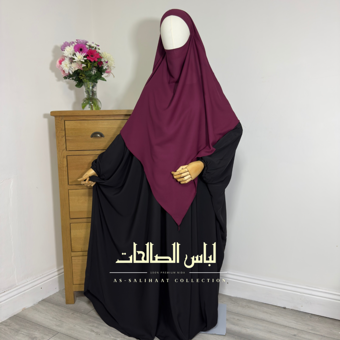 Maroon Premium Khimar