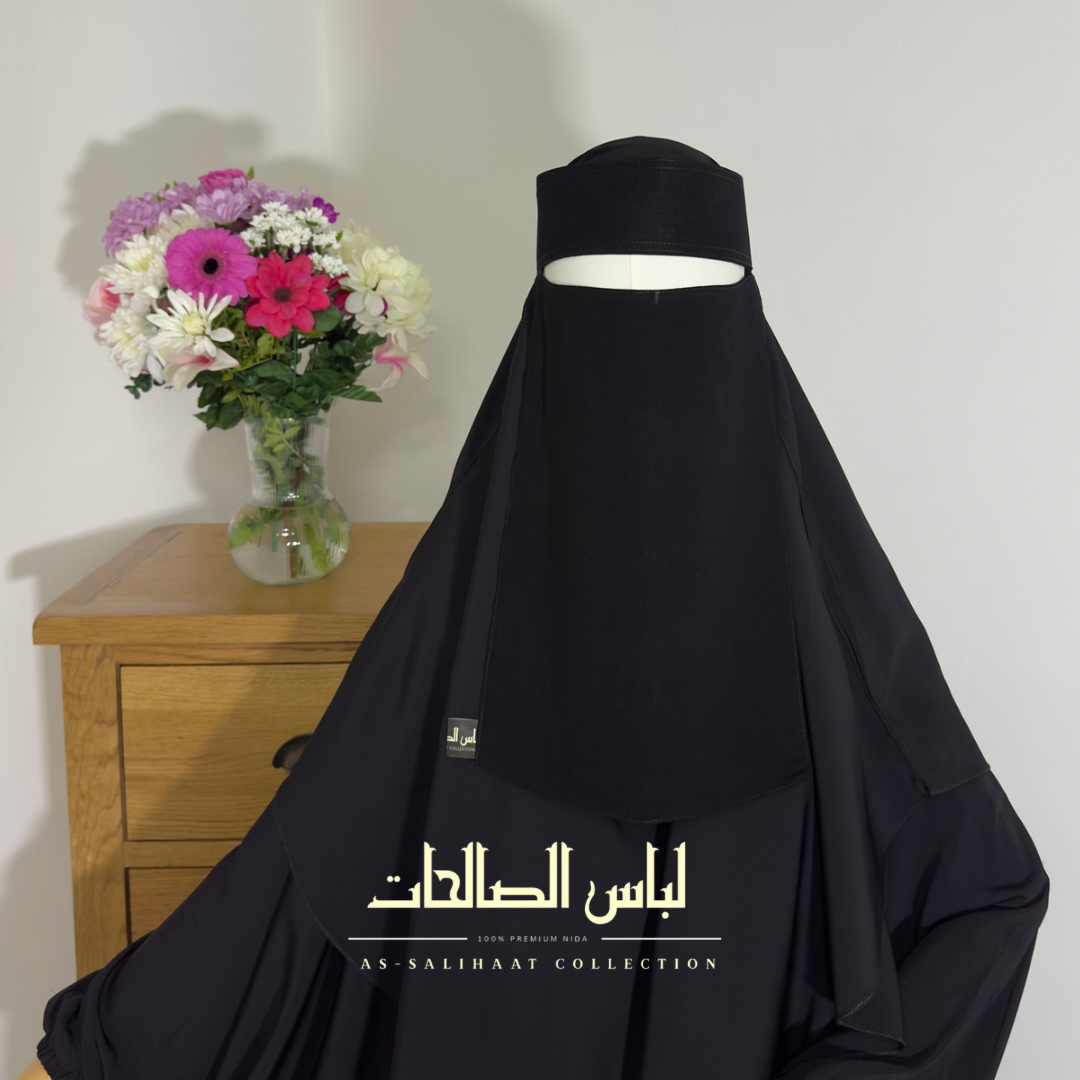 Black Saudi Niqab