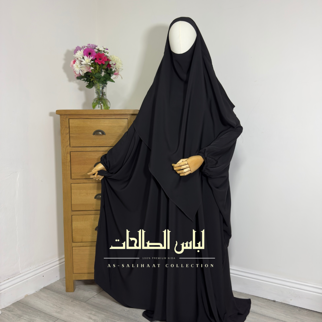 Black Premium Khimar