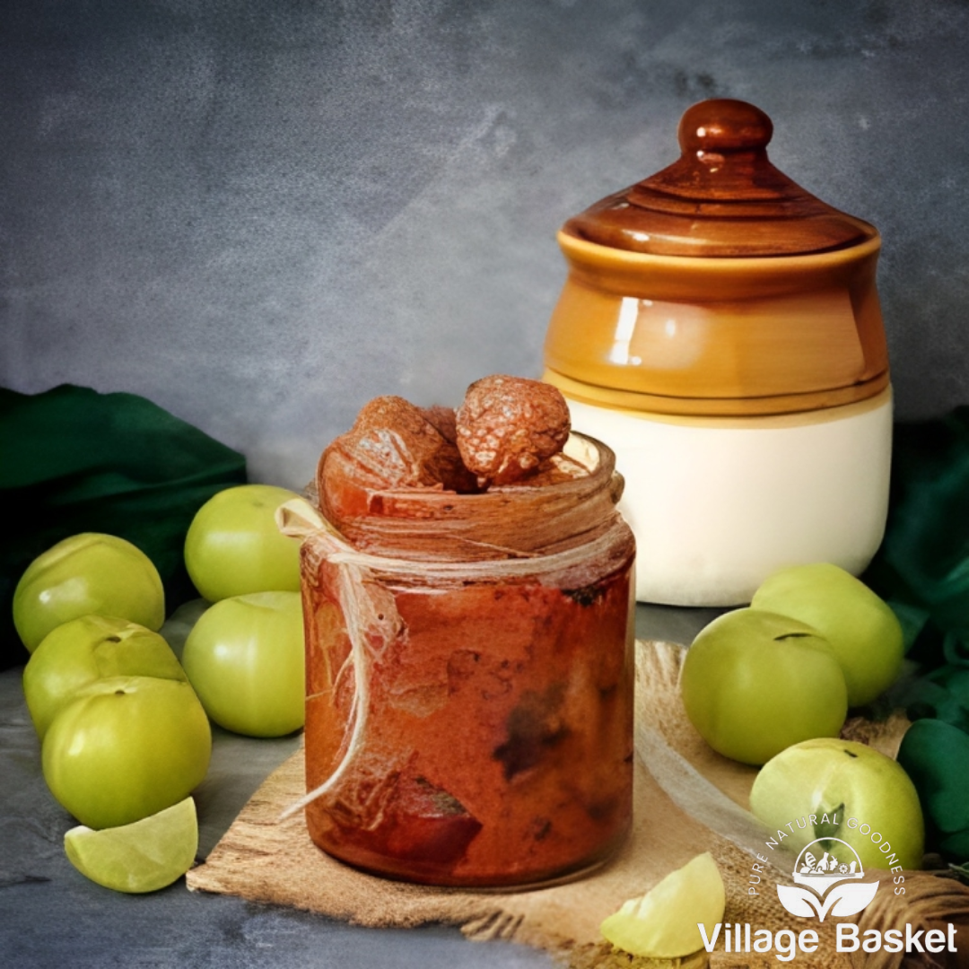 Homemade Amla Pickle using Pure Groundnut Chekka Ganuga Oil
