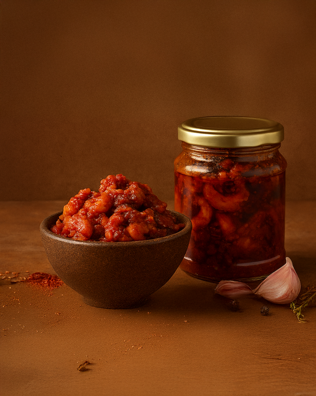 Prawns Pickle – Bursting with Spice, Packed with Tradition!