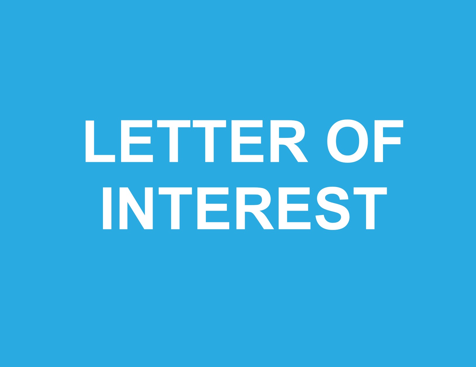 Letters Of Interest 