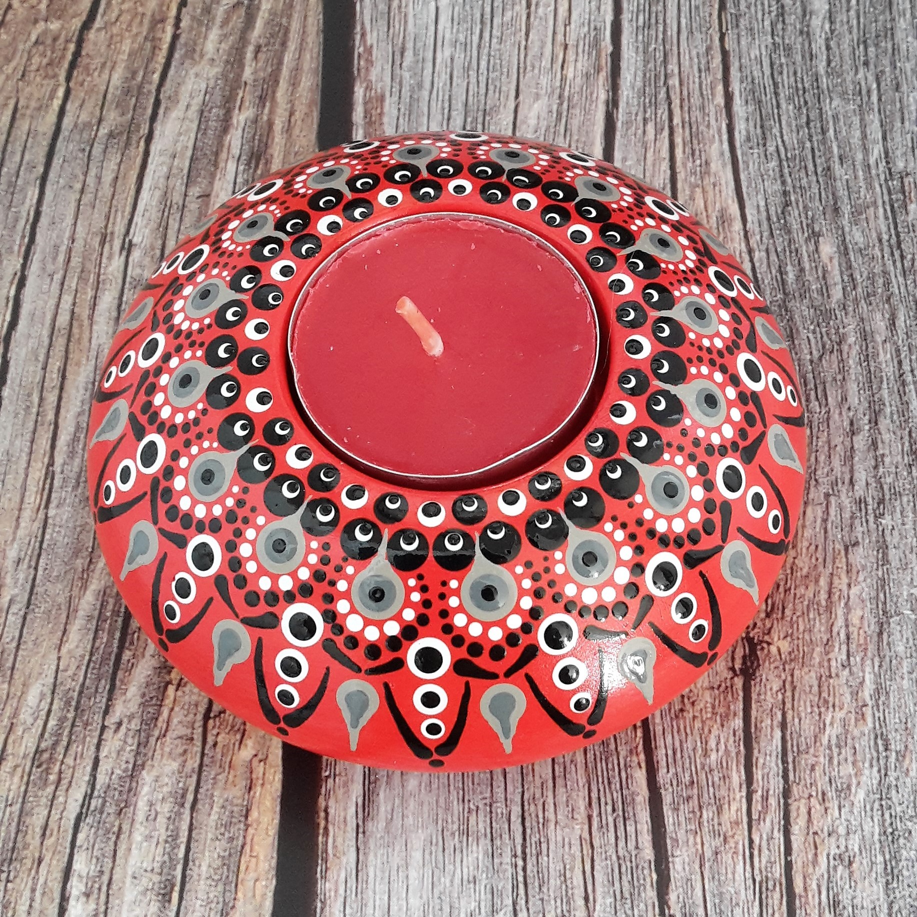 Bougeoir "Rouge"