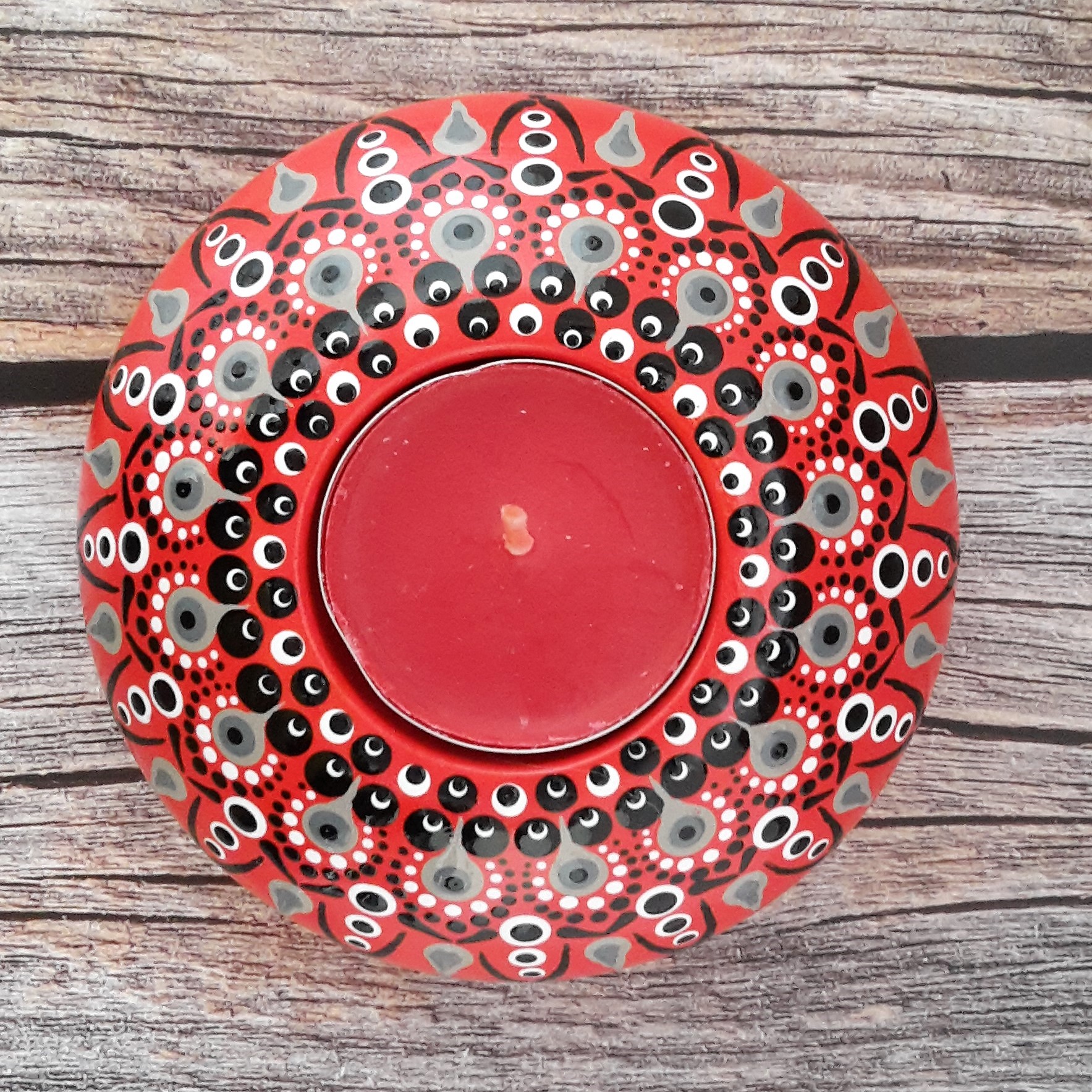 Bougeoir "Rouge"