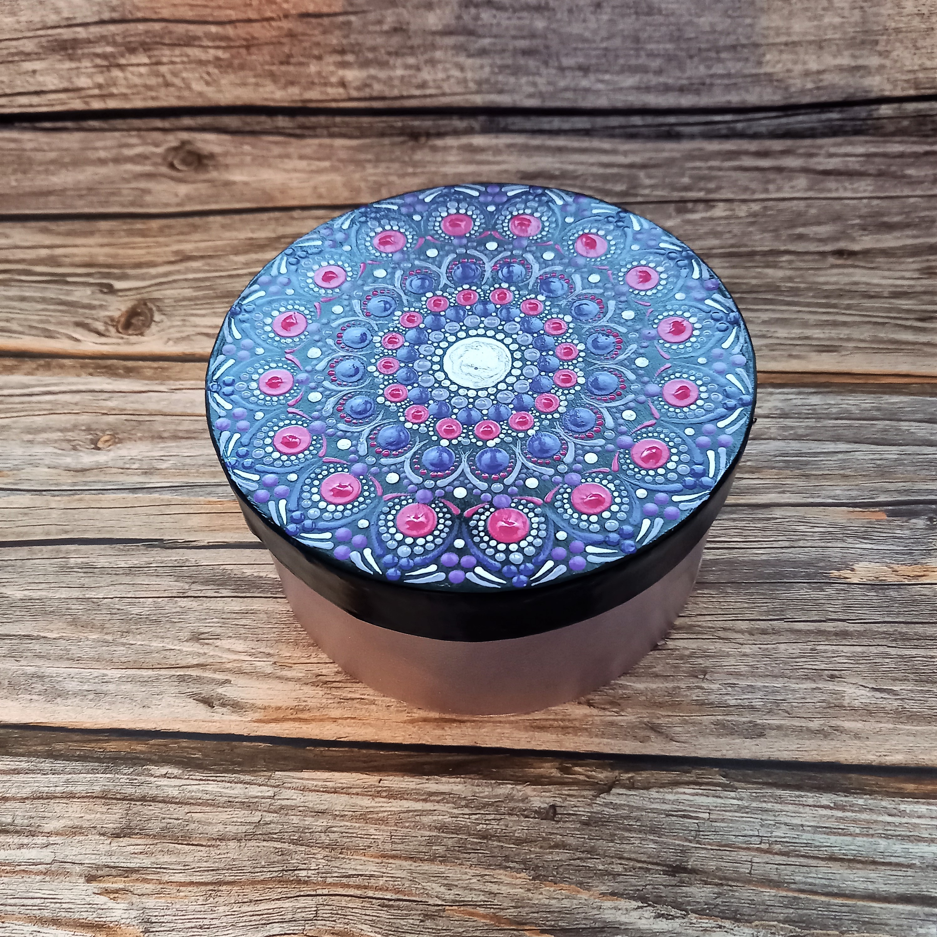 Boîte "Mauve" (15 cm)