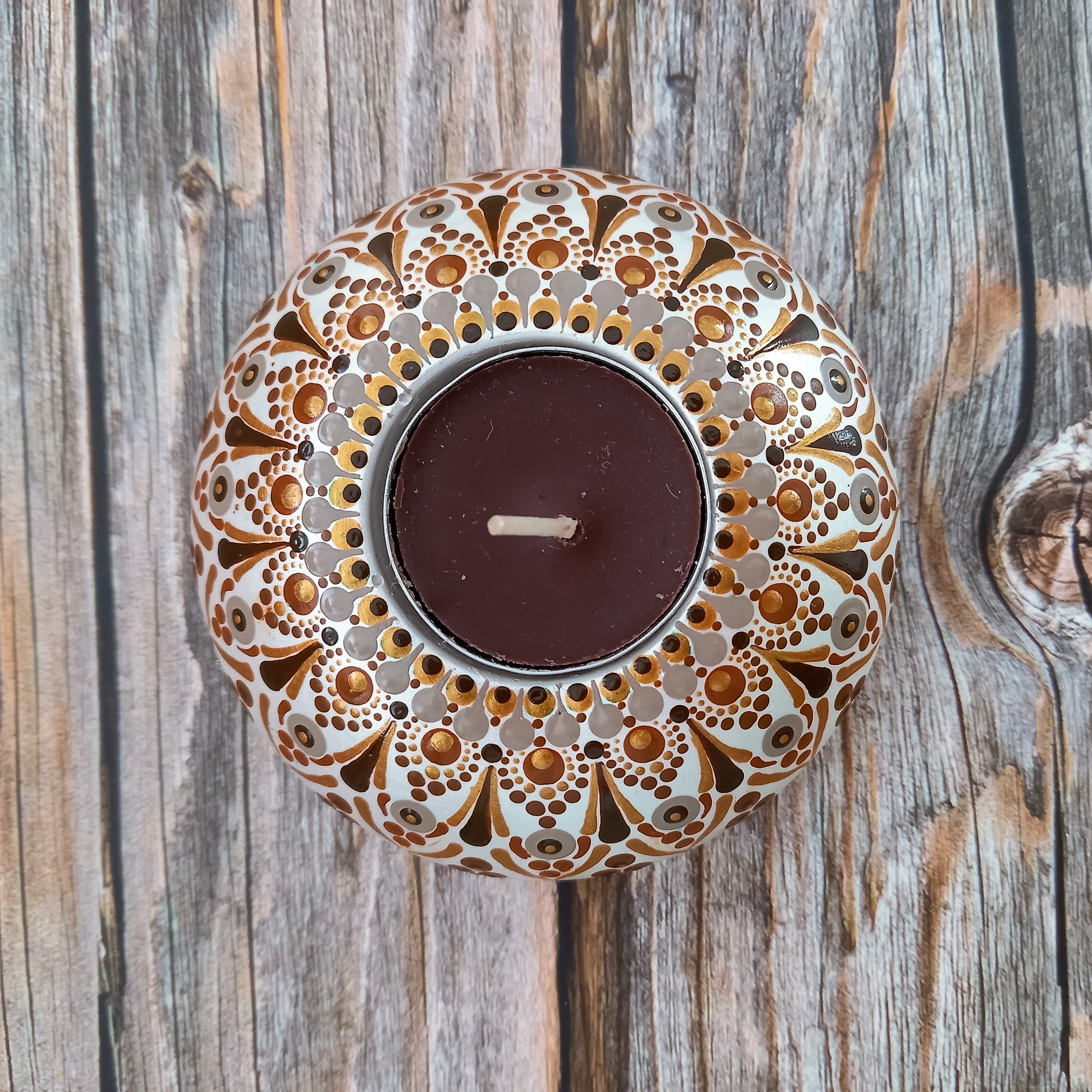 Bougeoir "Caramel"