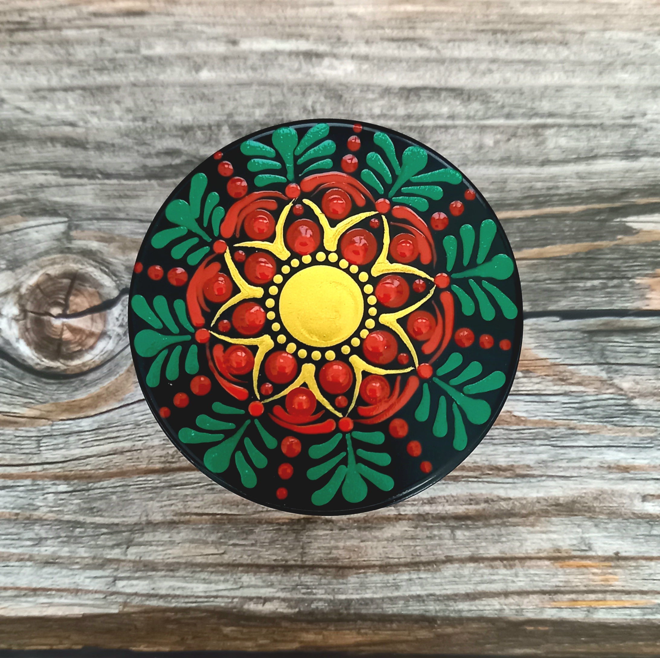Bougie "Poinsettia"