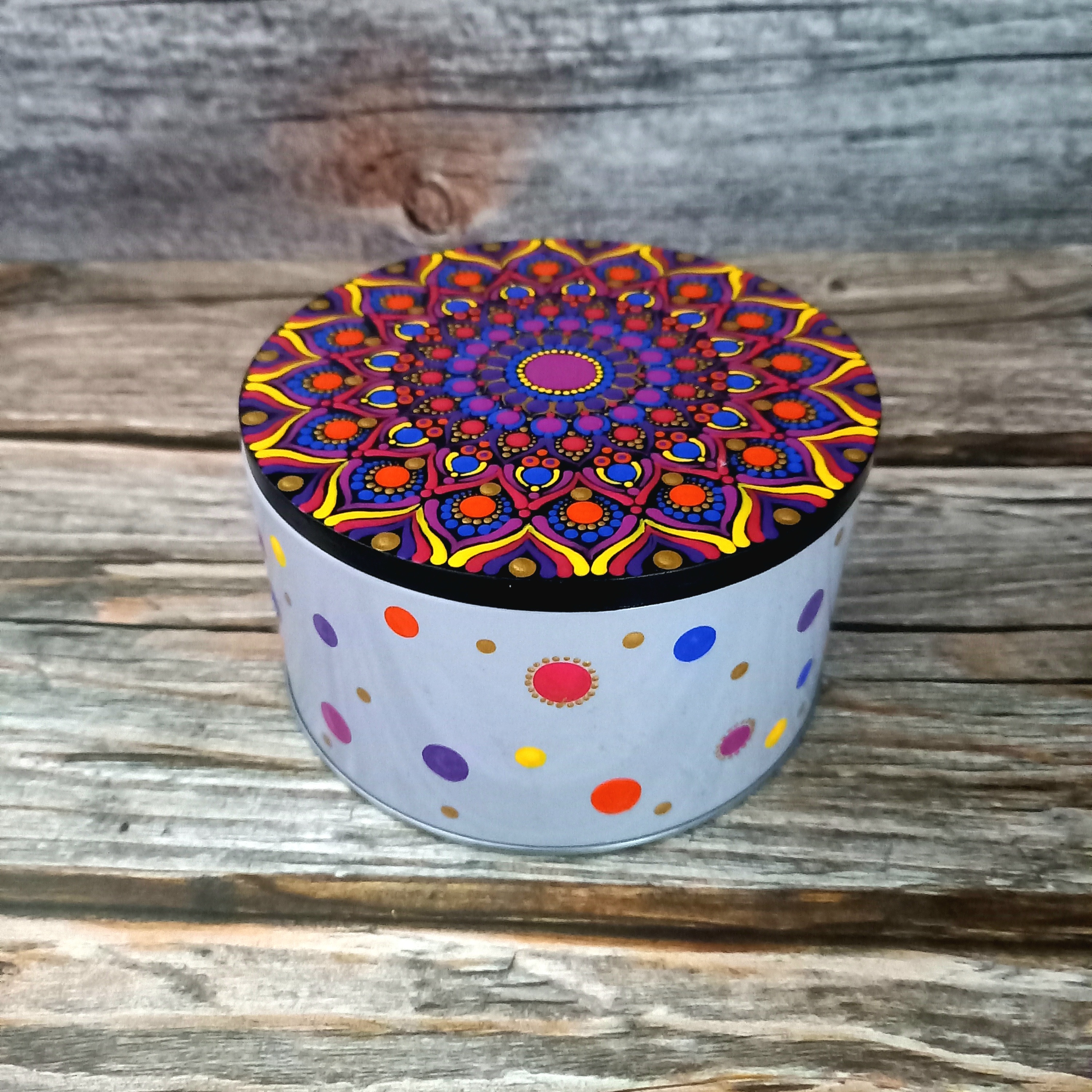 Boîte métal "Sunset" (13.5 cm)