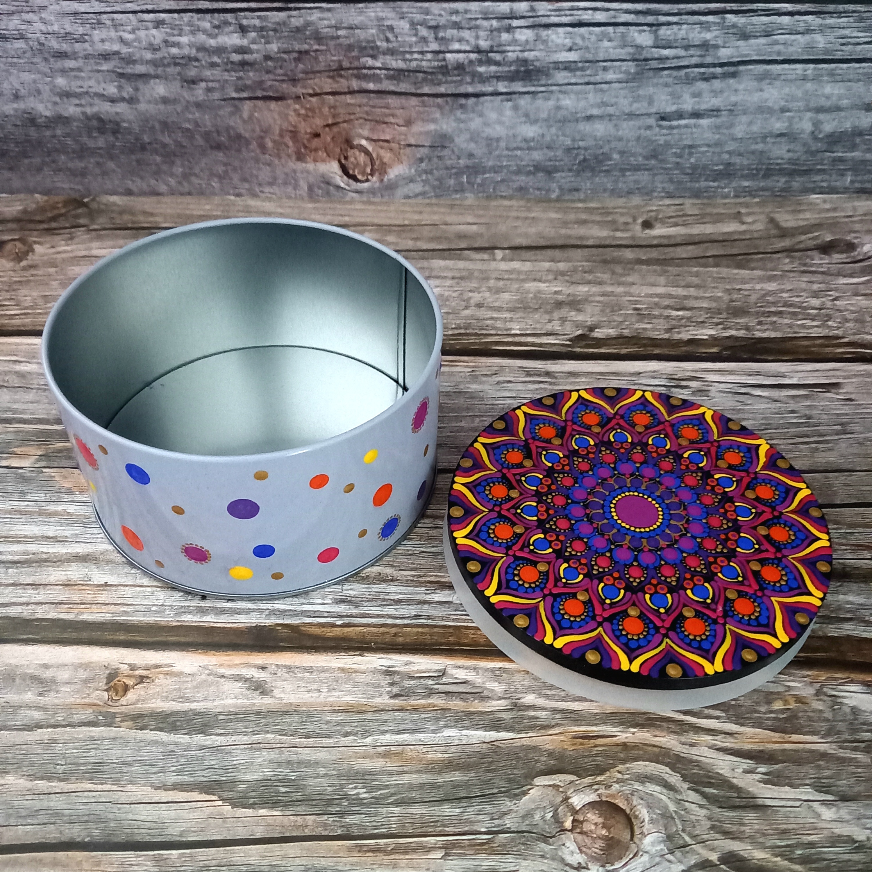 Boîte métal "Sunset" (13.5 cm)