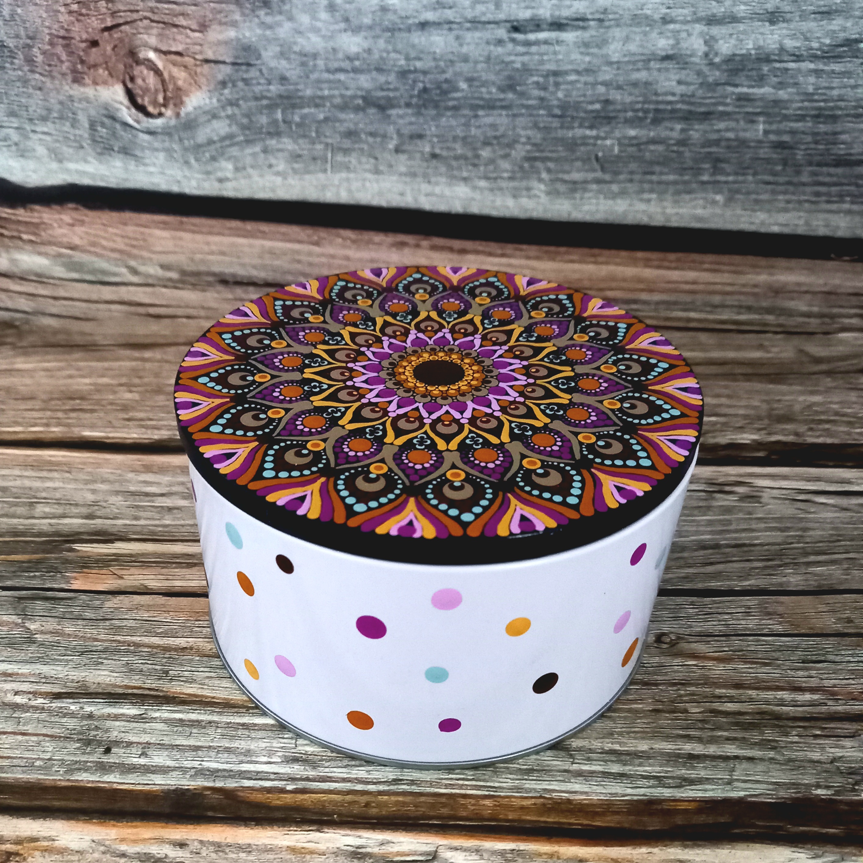 Boite métal "Sablés" (13.5 cm)