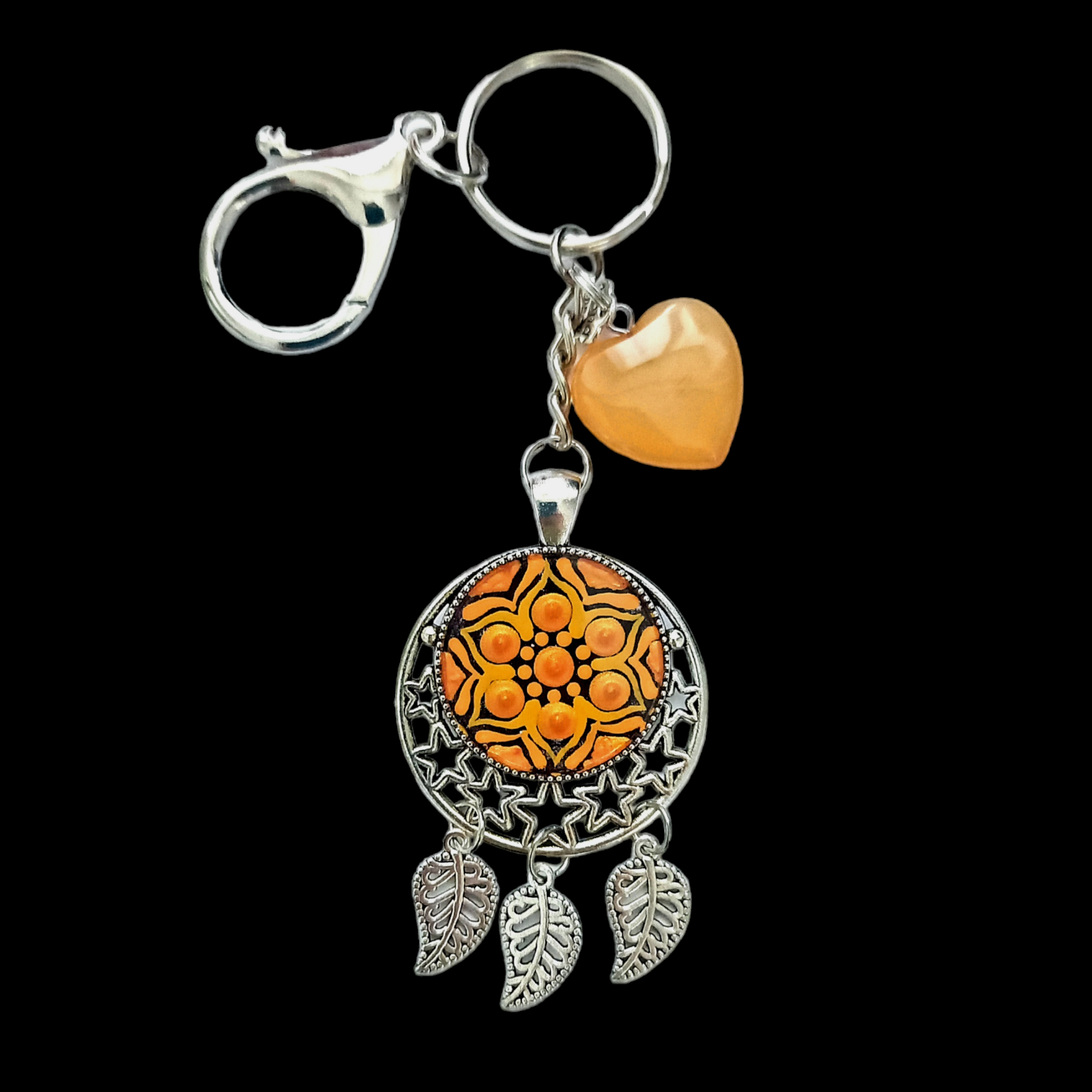 Porte-clés Agate jaune