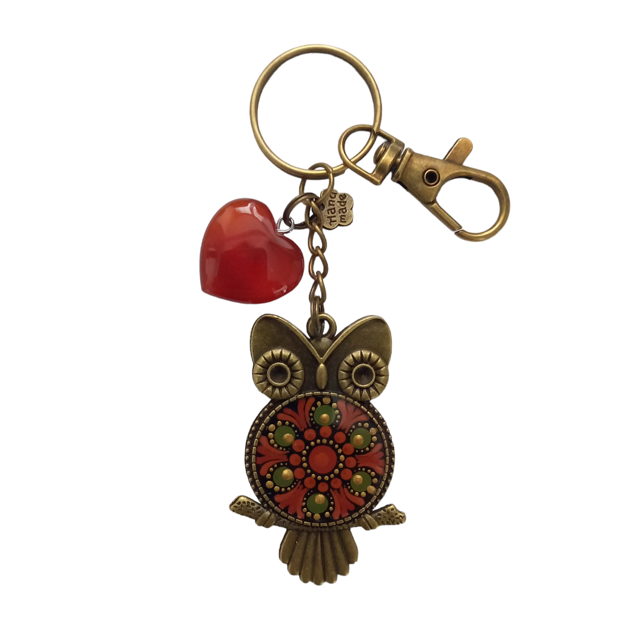 Porte-clés Agate rouge
