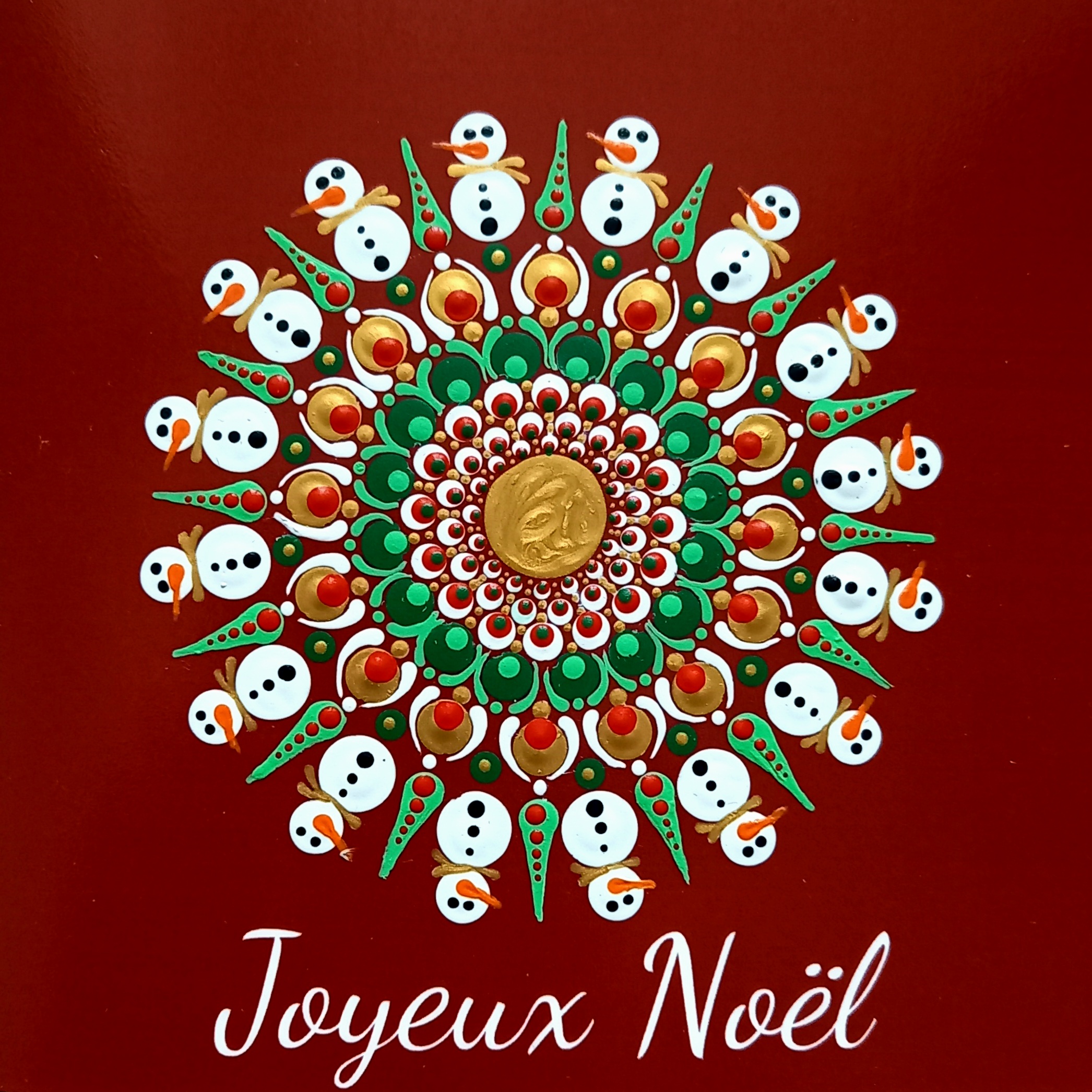Carte "Snowman"