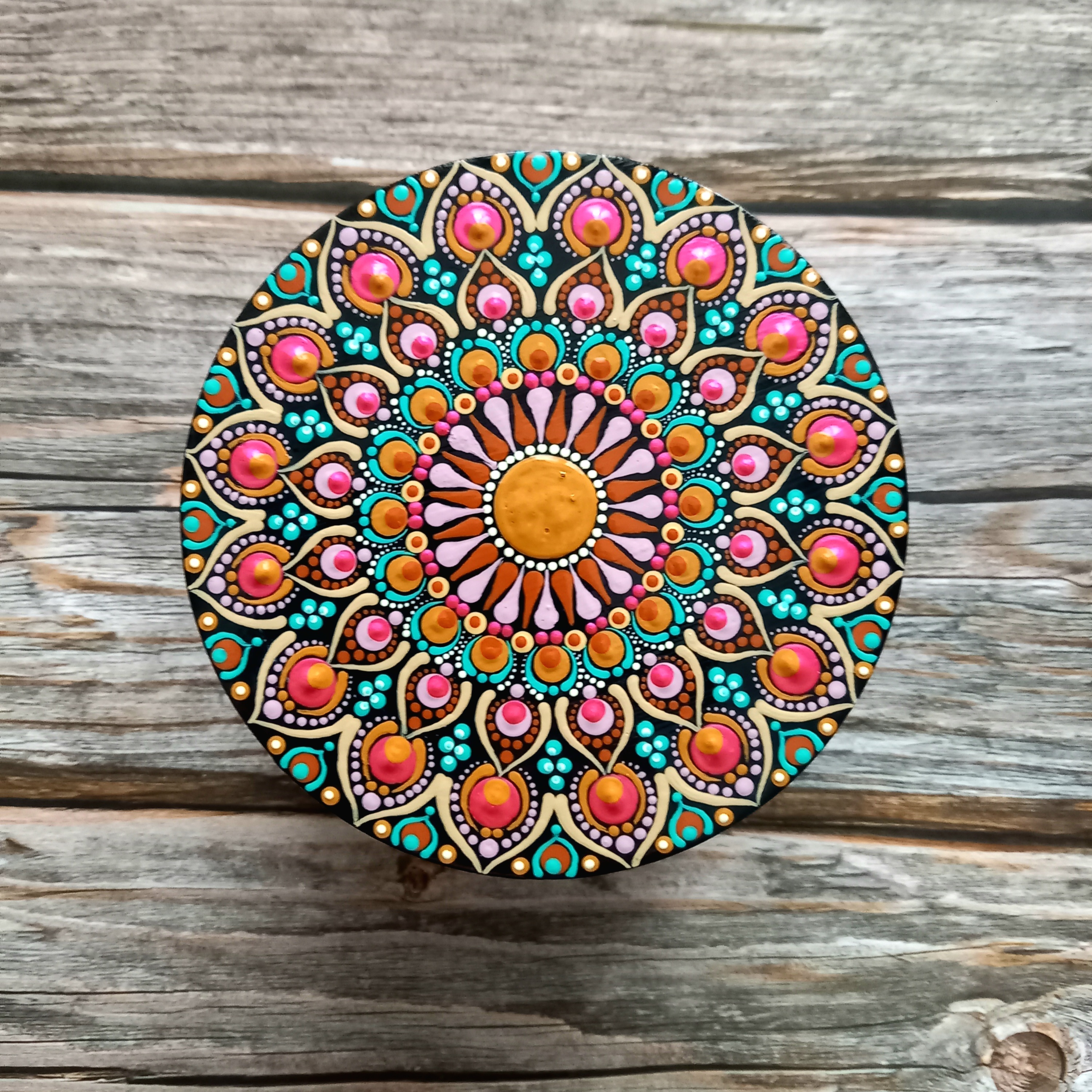 Boîte métal "Sweets" (13.5 cm)