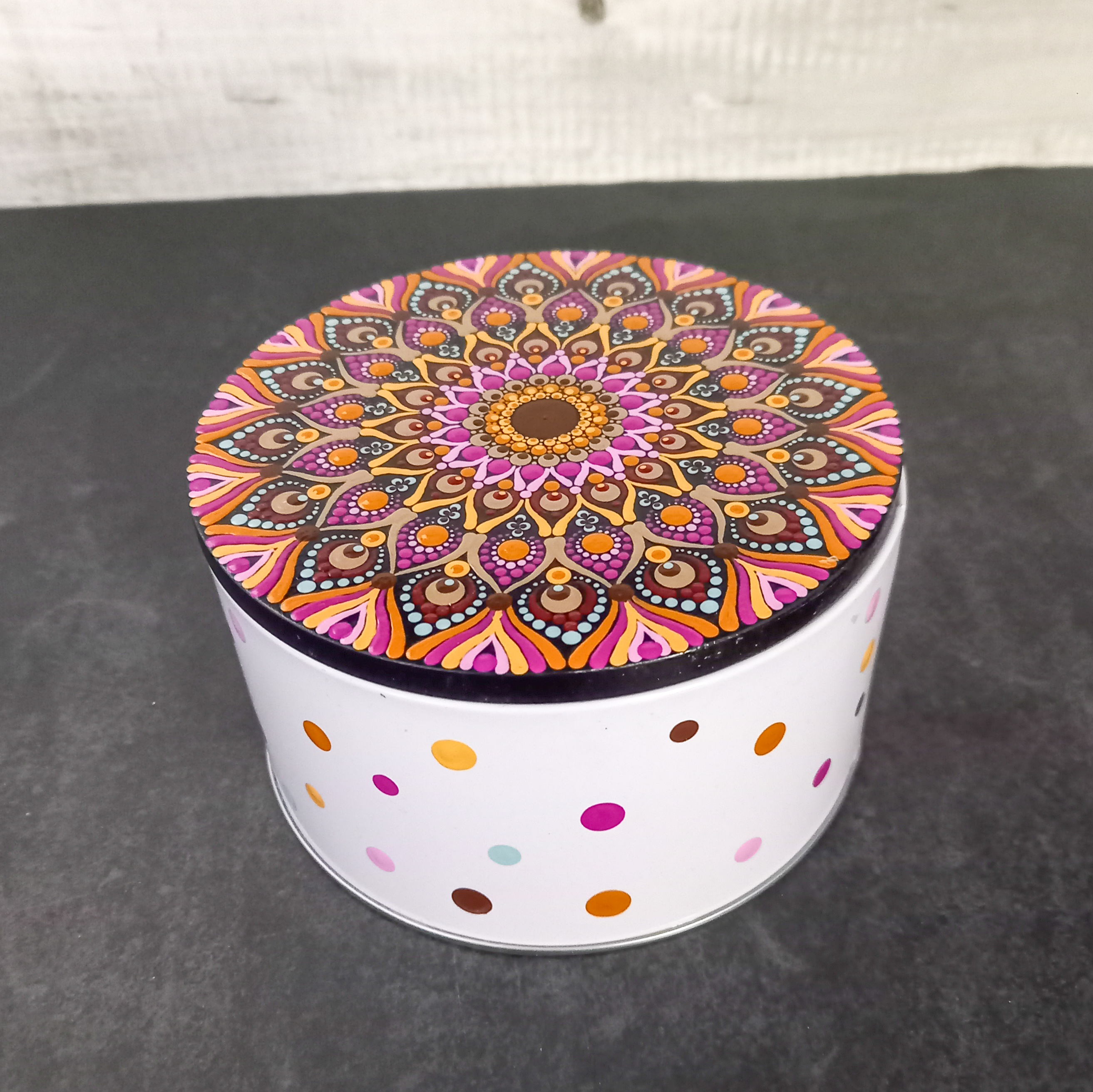 Boîte métal "Sablés" avec thés