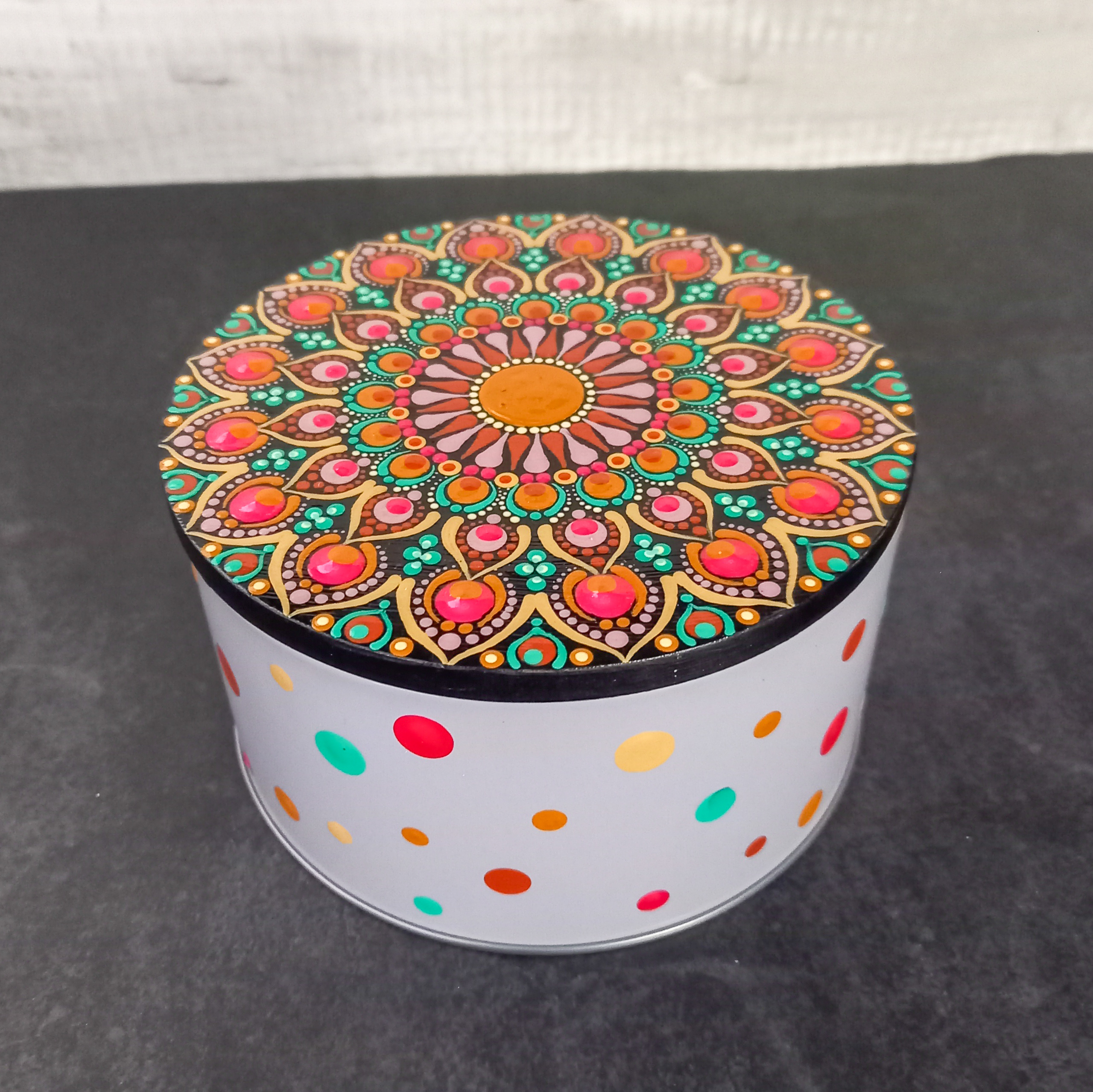 Boîte métal "Sweets" avec thés 