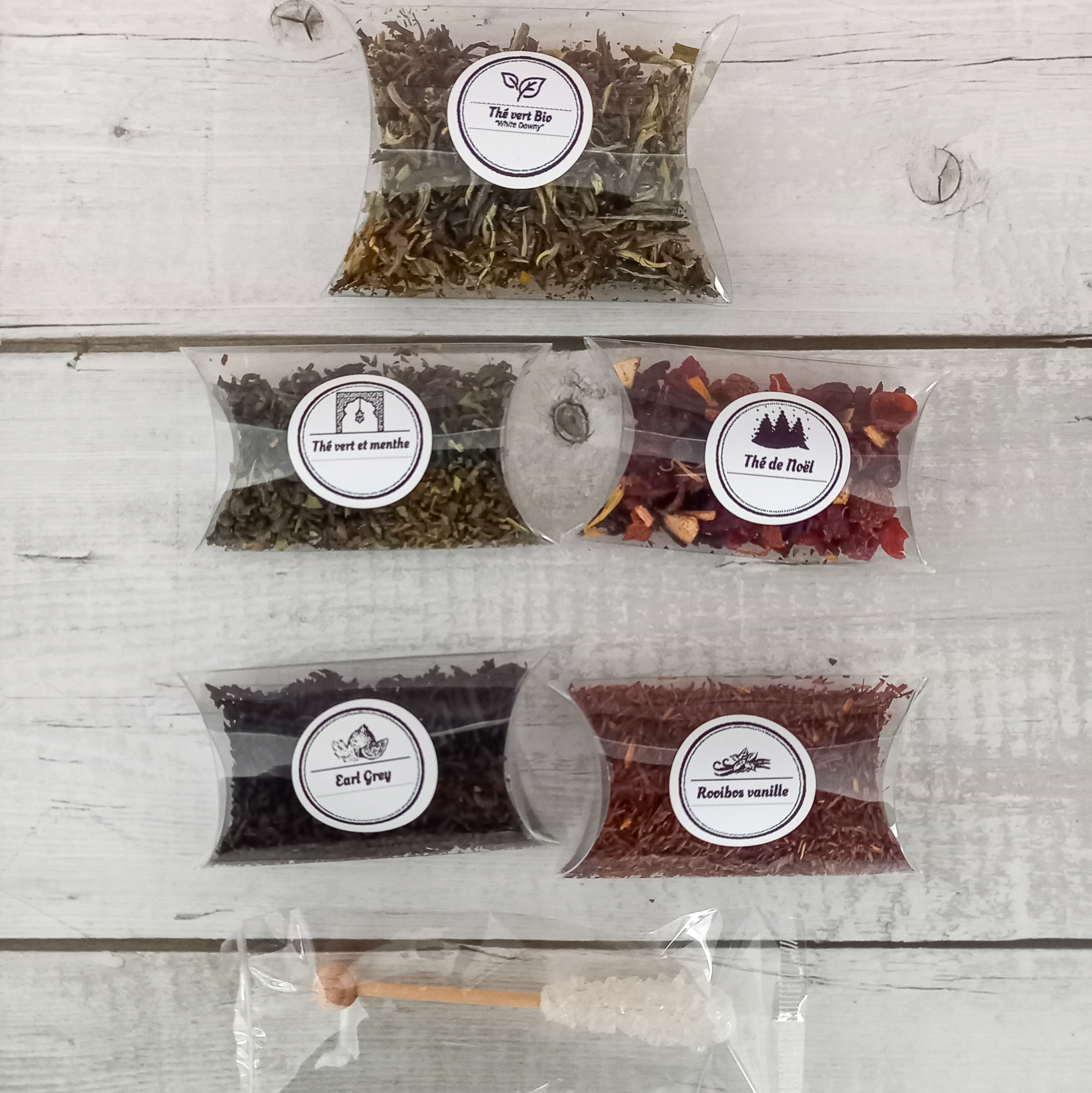 Boîte en carton "Fès" avec thés