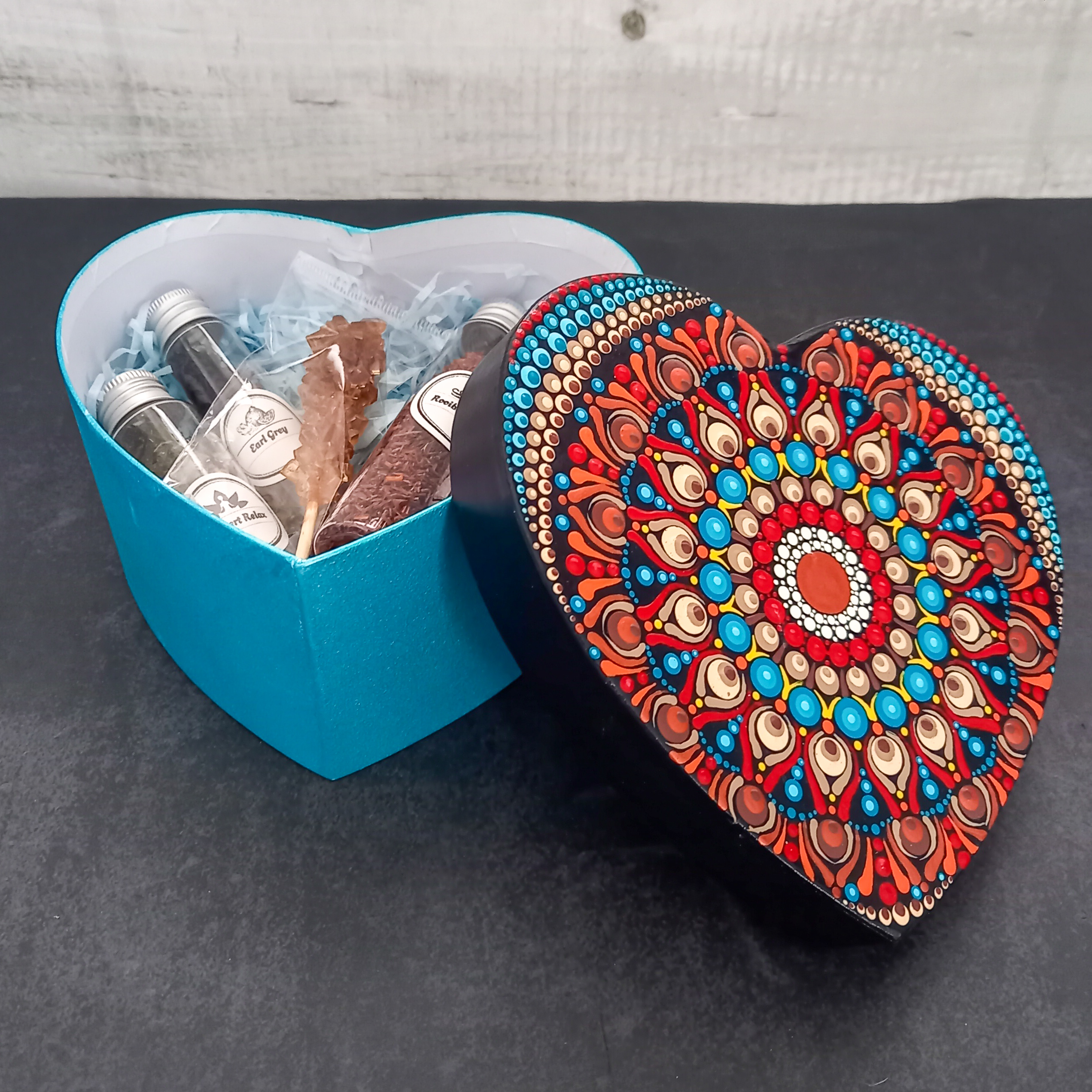 Boîte en carton "Navajos" avec thés 