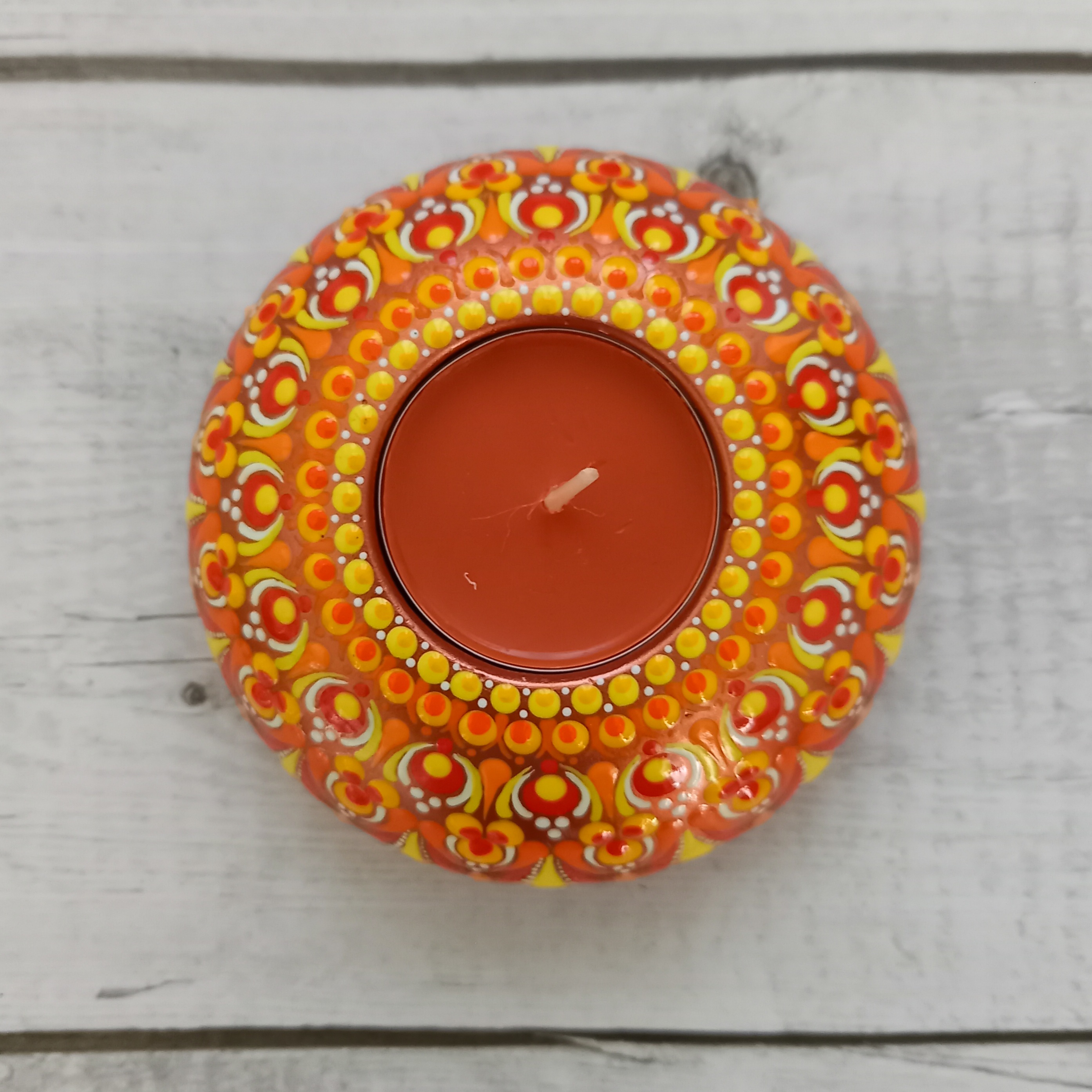 Bougeoir "Coucher de soleil"