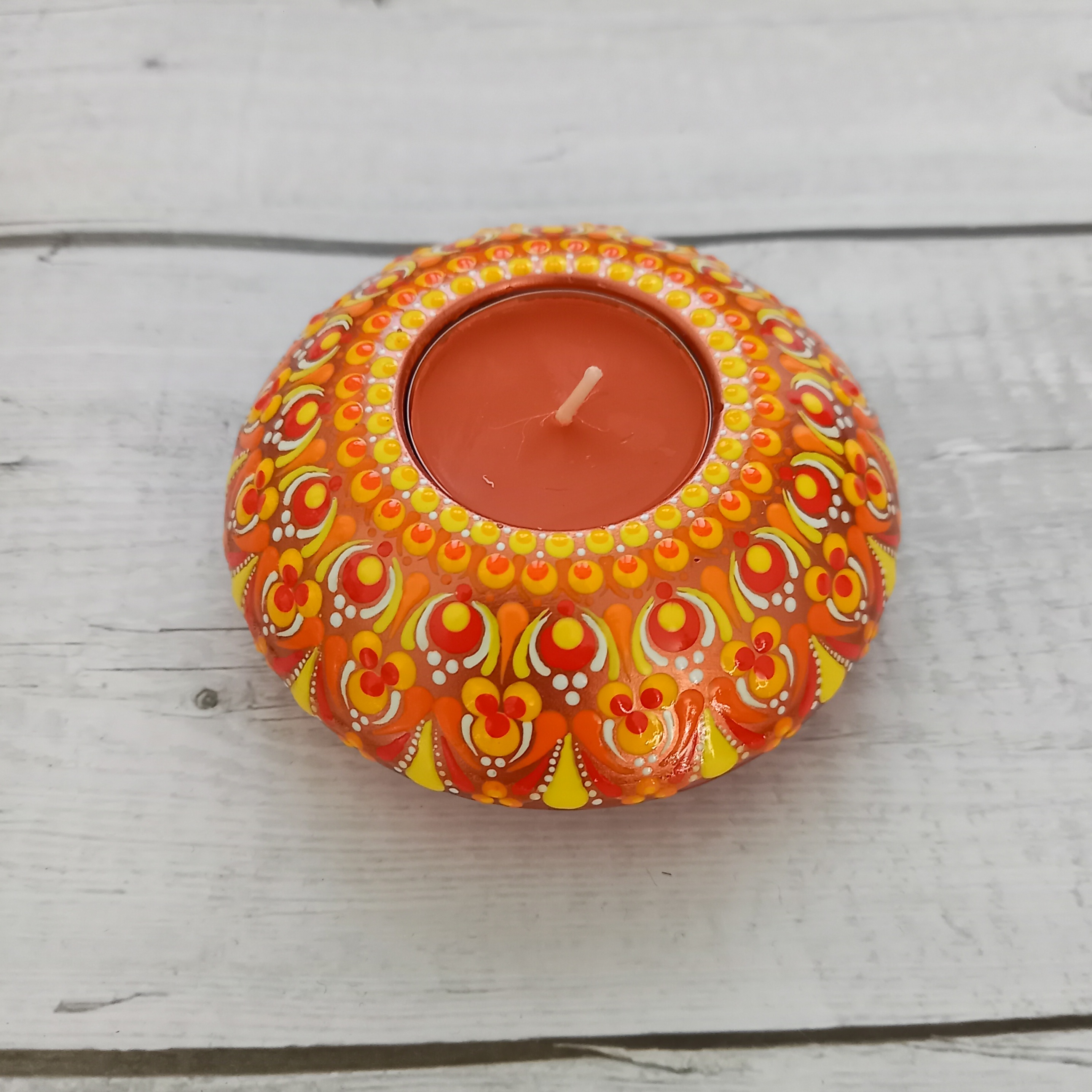 Bougeoir "Coucher de soleil"