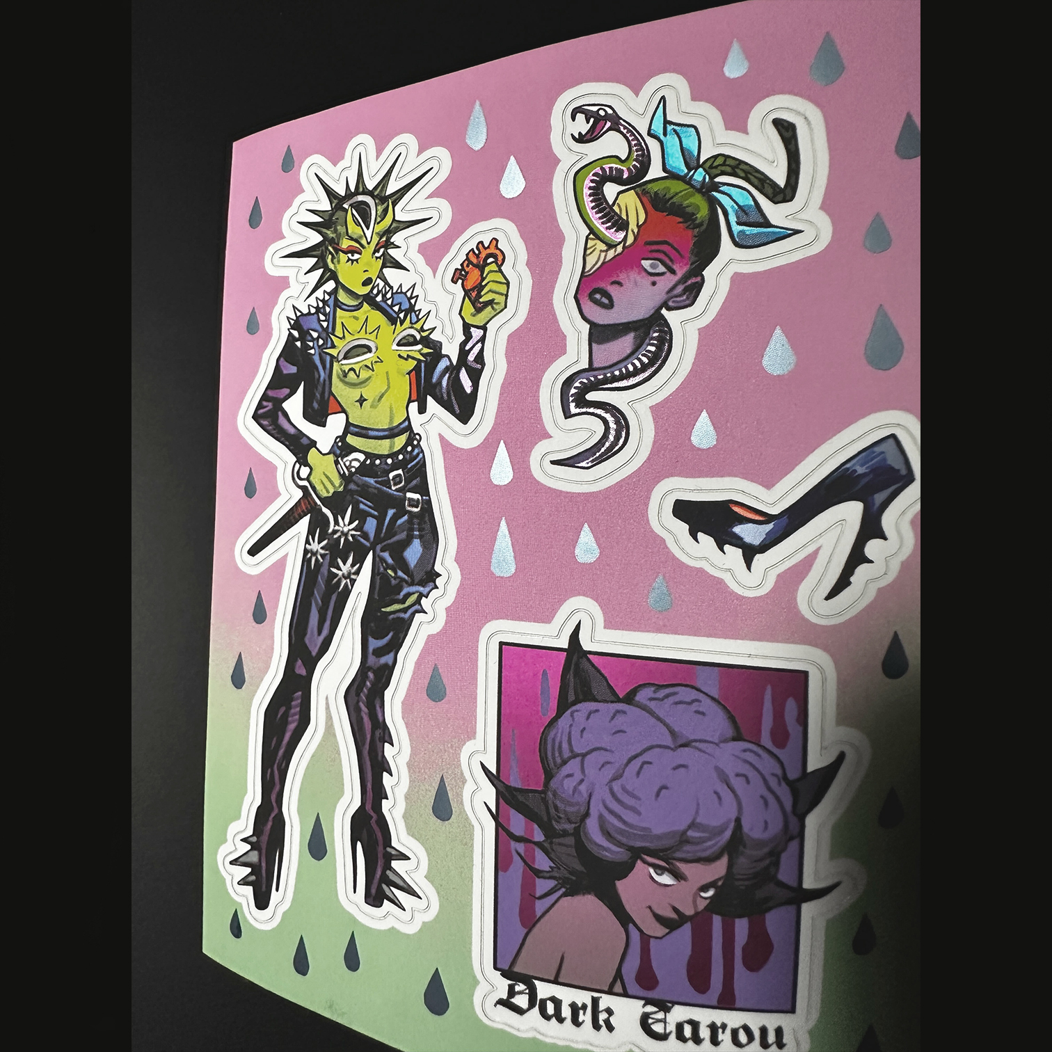 Monster Girl Sticker Sheet 