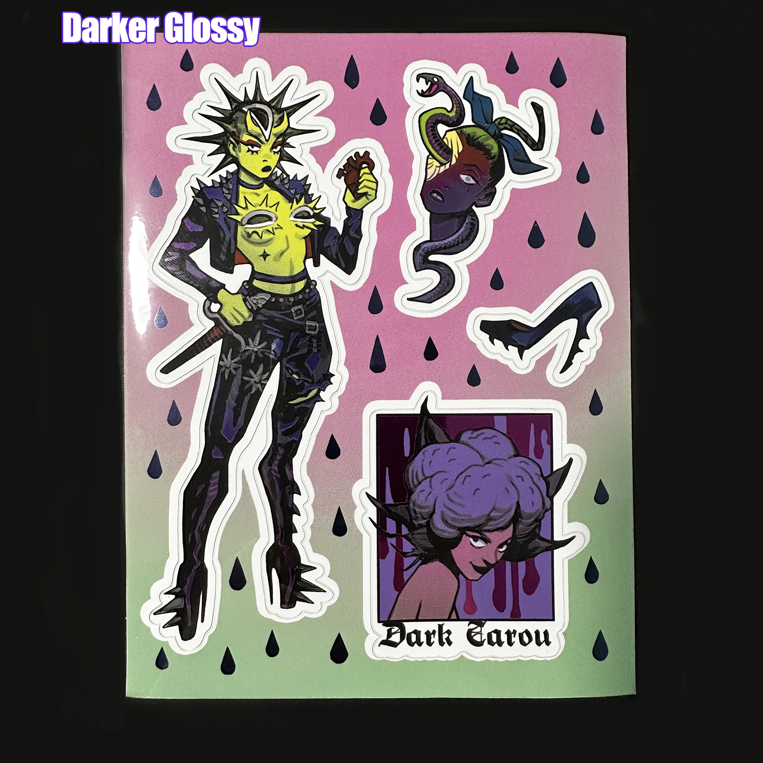 Monster Girl Sticker Sheet 