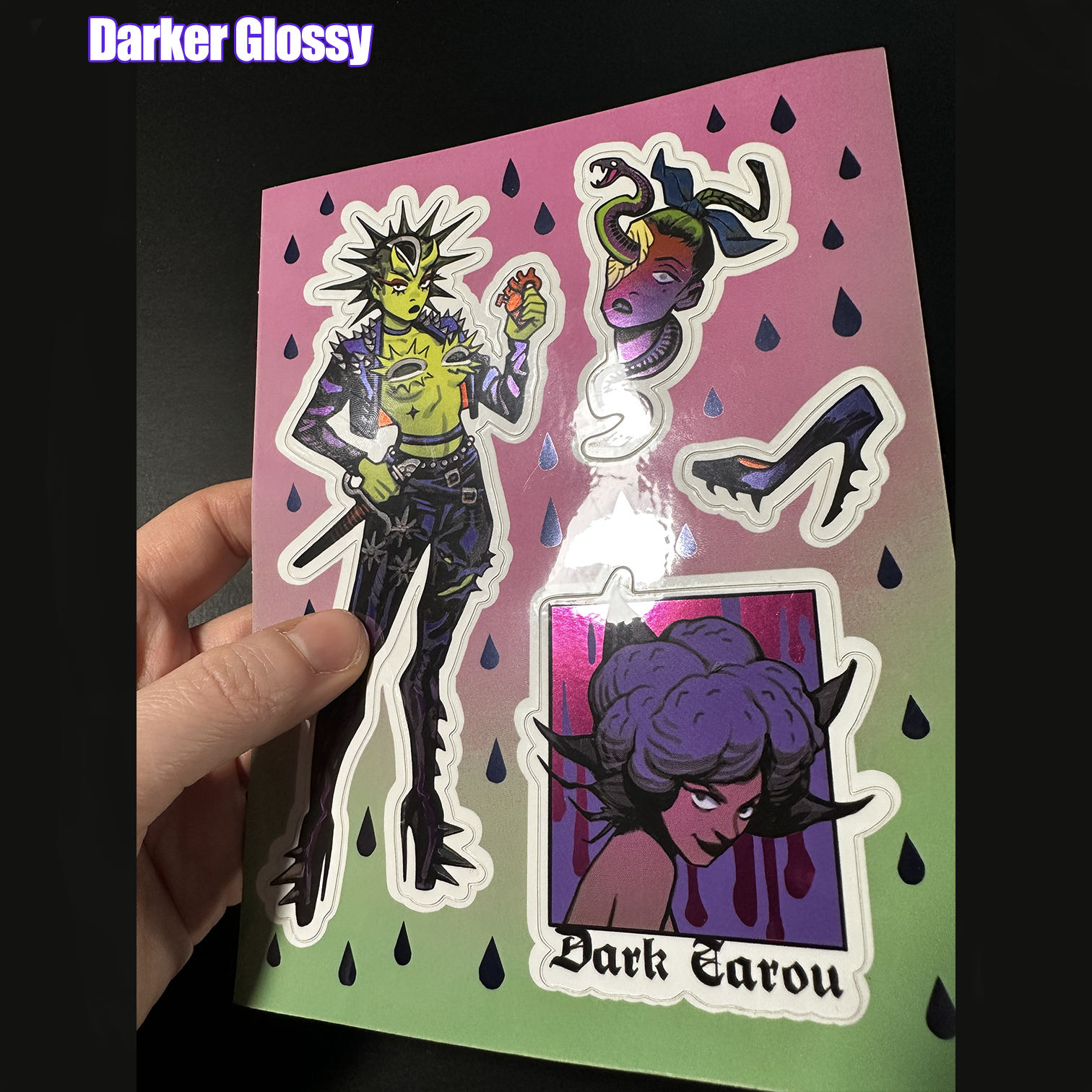 Monster Girl Sticker Sheet 