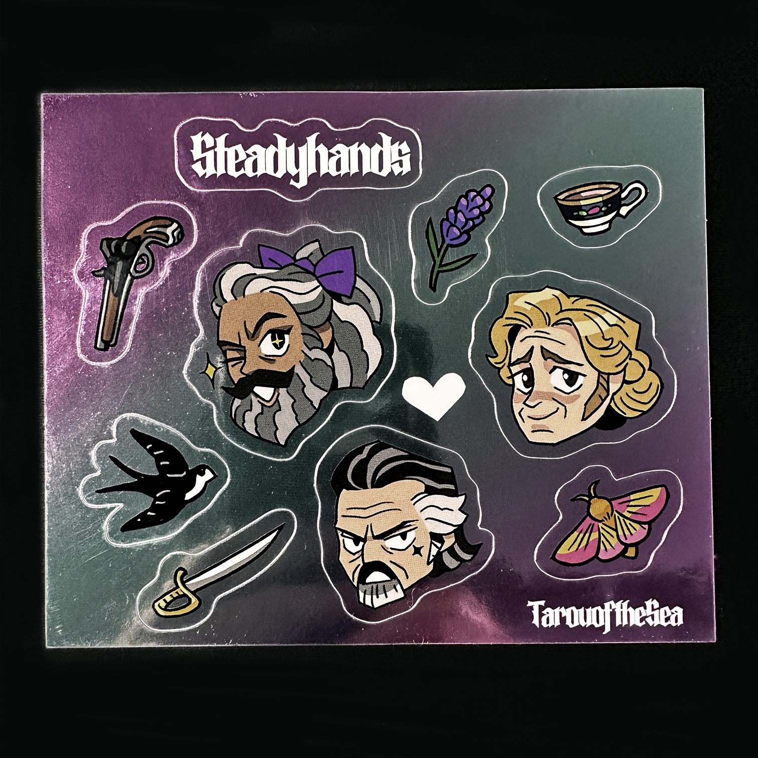 Steadyhands Sticker Sheet