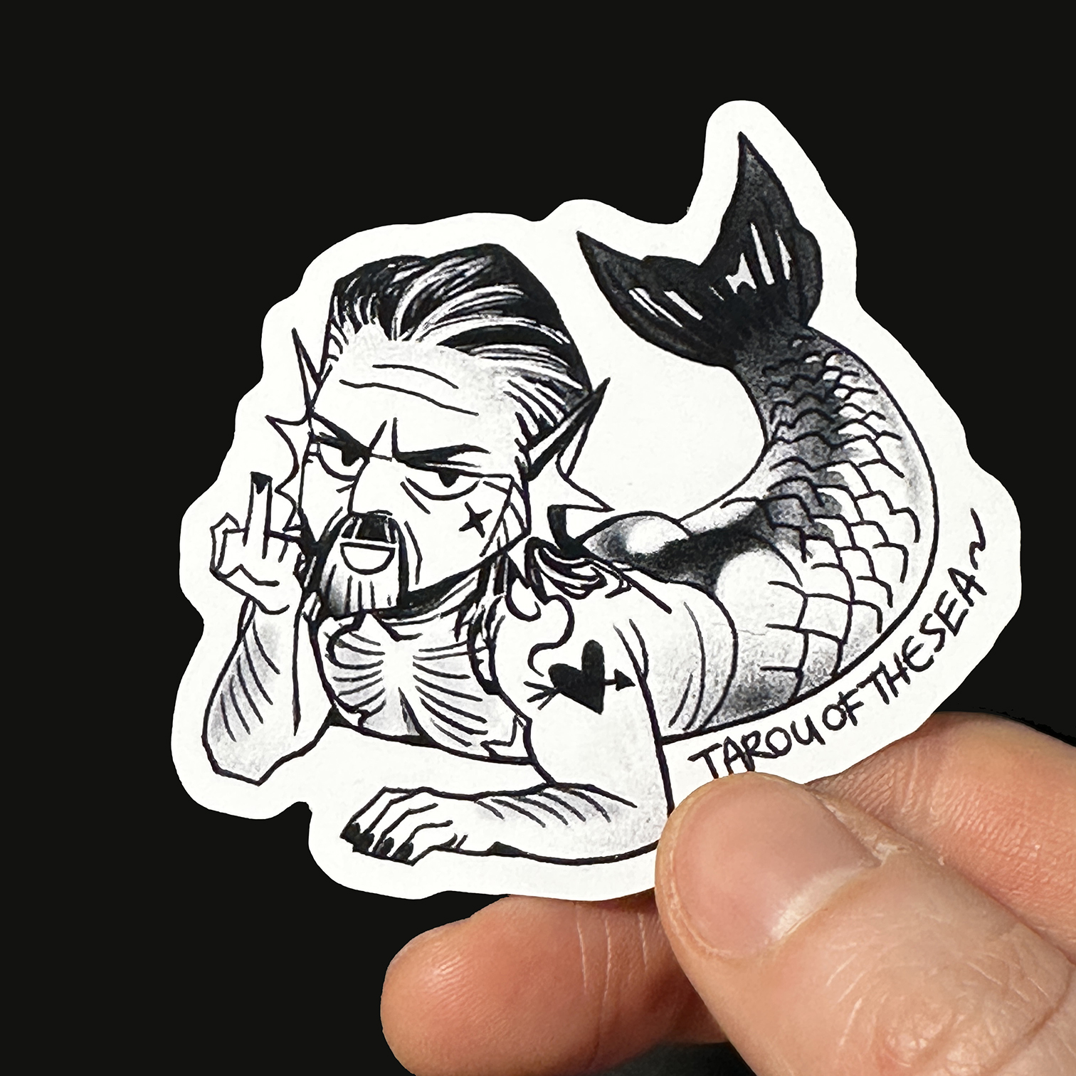 Izzy Mermaid Sticker