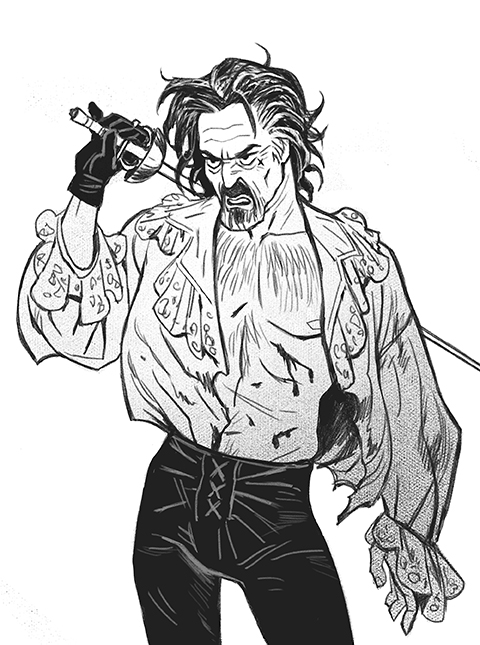 OFMD Izzy Frilly Shirt Print