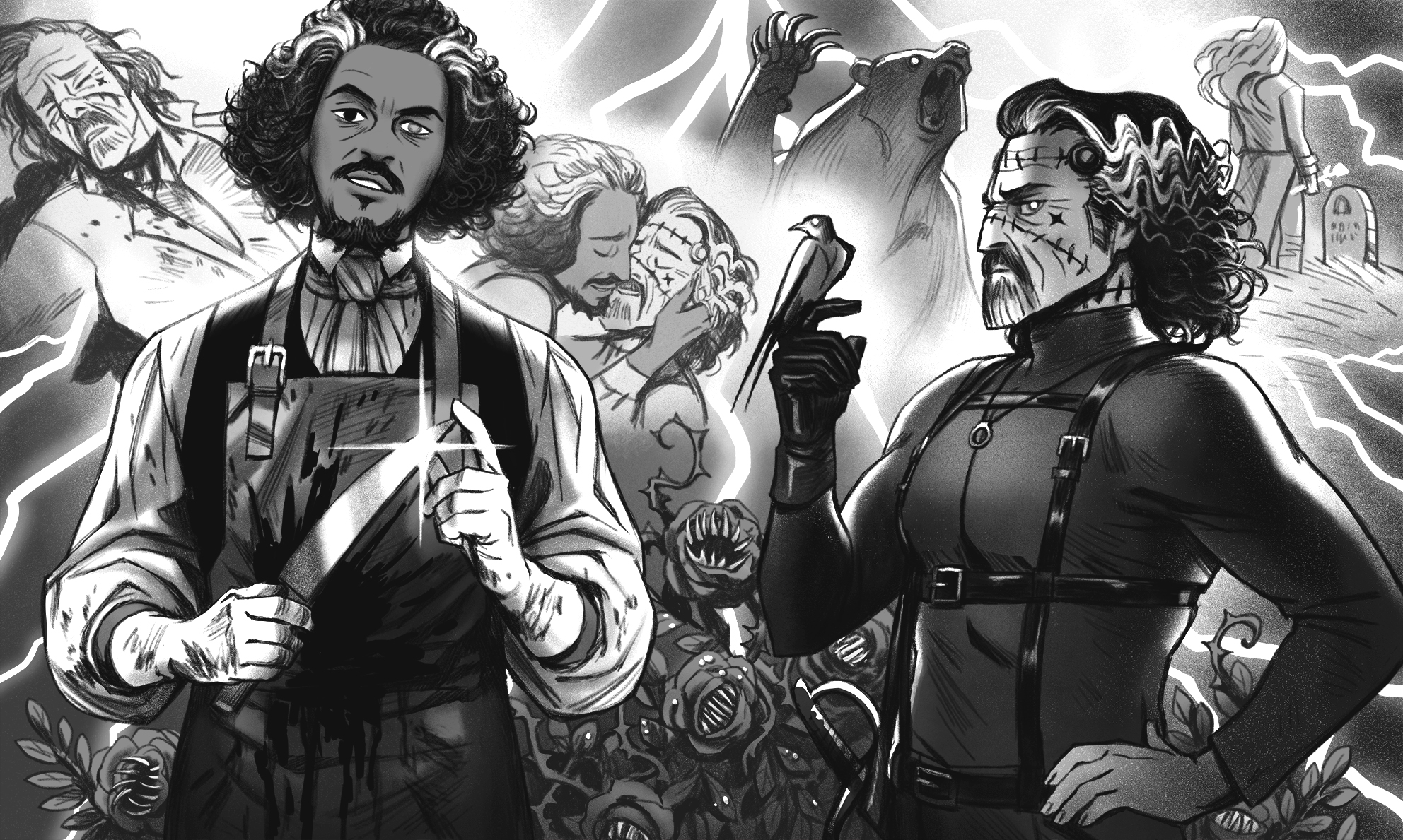 OFMD Rizzy Frankenstein Print