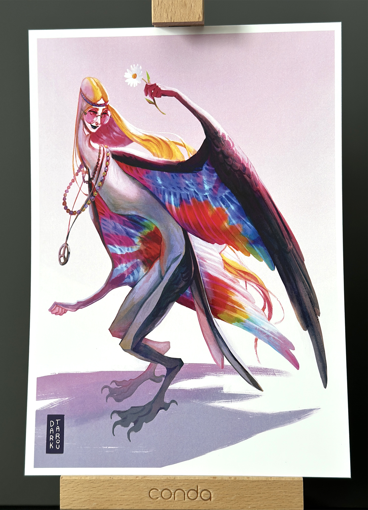 Hippie Harpy Print 