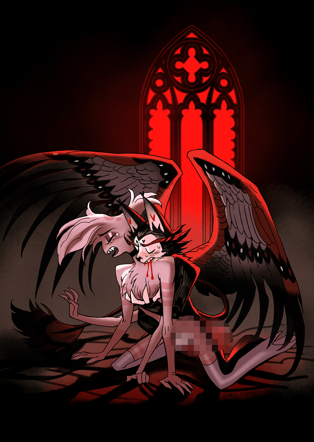 NSFW Huskerdust Gothic Print