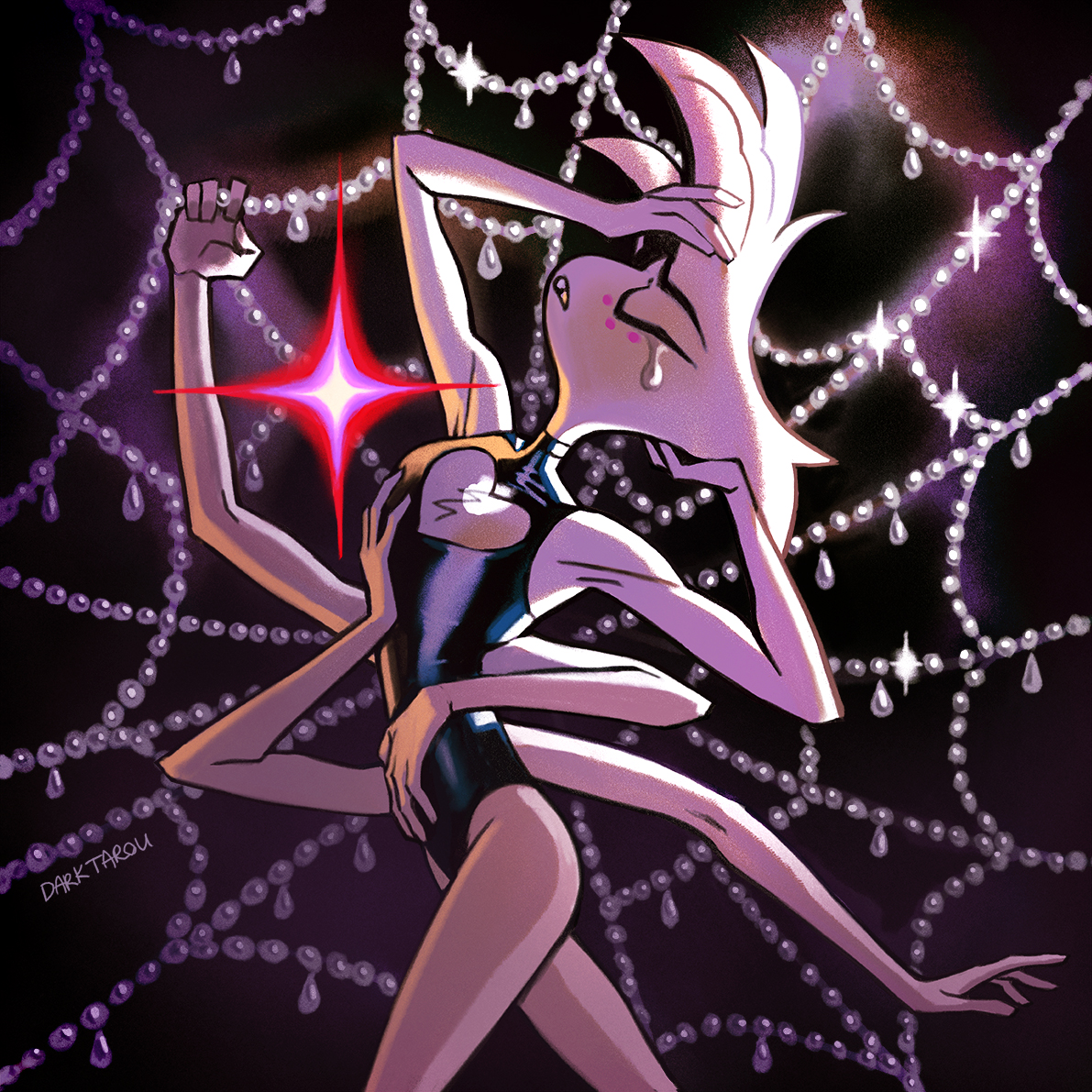 Angel Dramatic Print