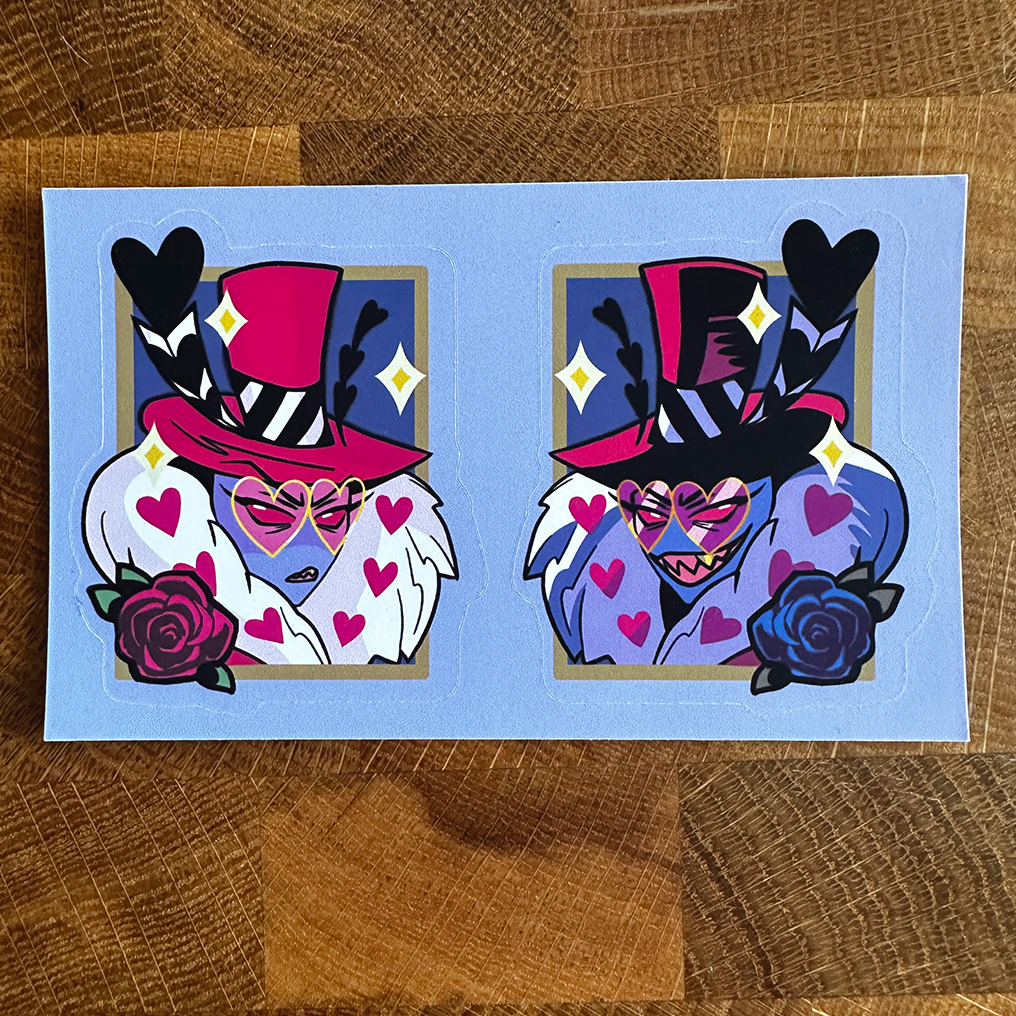 Valentino Sticker Sheet