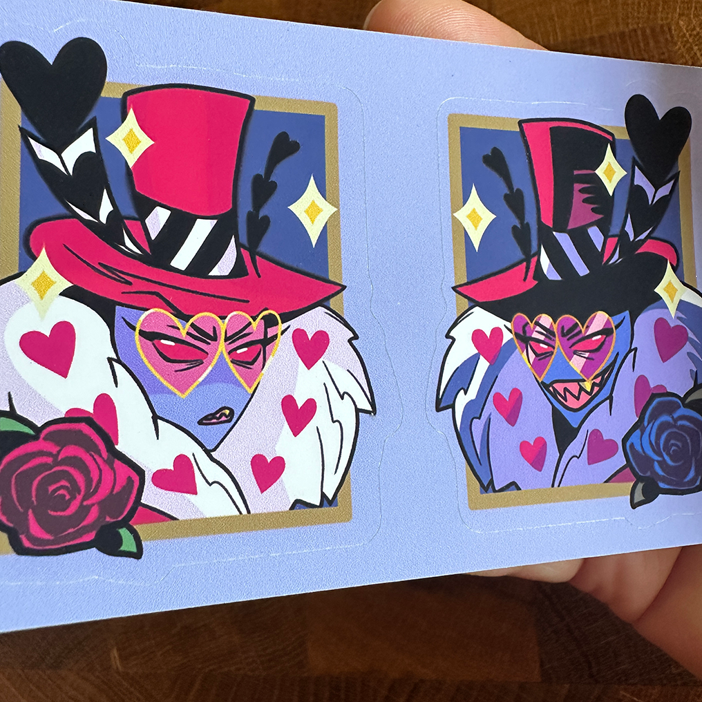 Valentino Sticker Sheet 