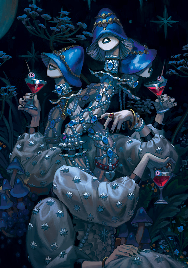 Regalia Mushroom Print