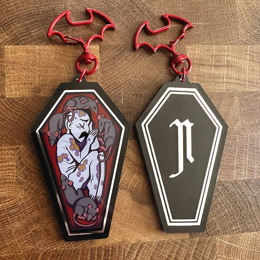 Nosferatu keychain