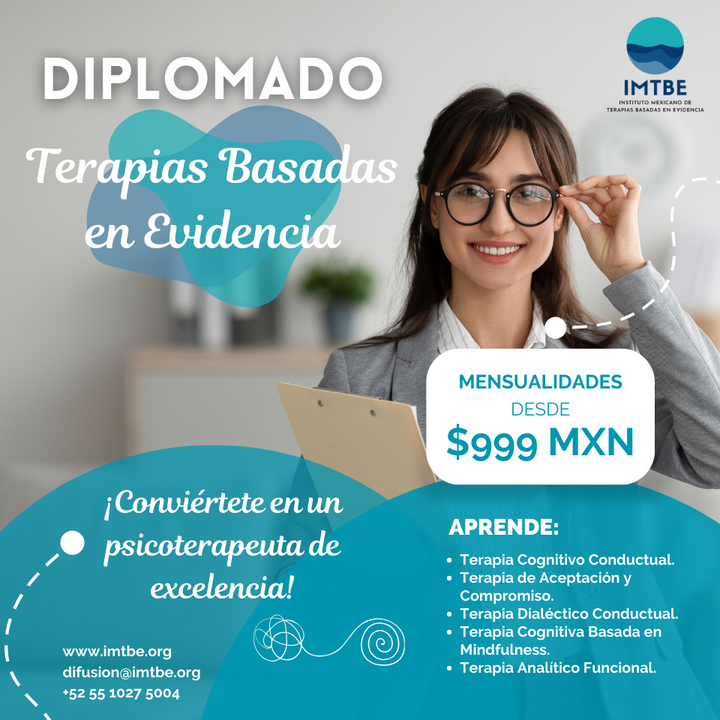 Mensualidades_Diplomado Terapias Basadas en Evidencia