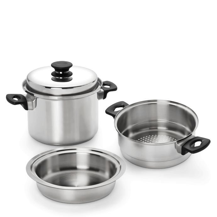 iCook™ 4-Piece 4 L/4 Quart Stock Pot