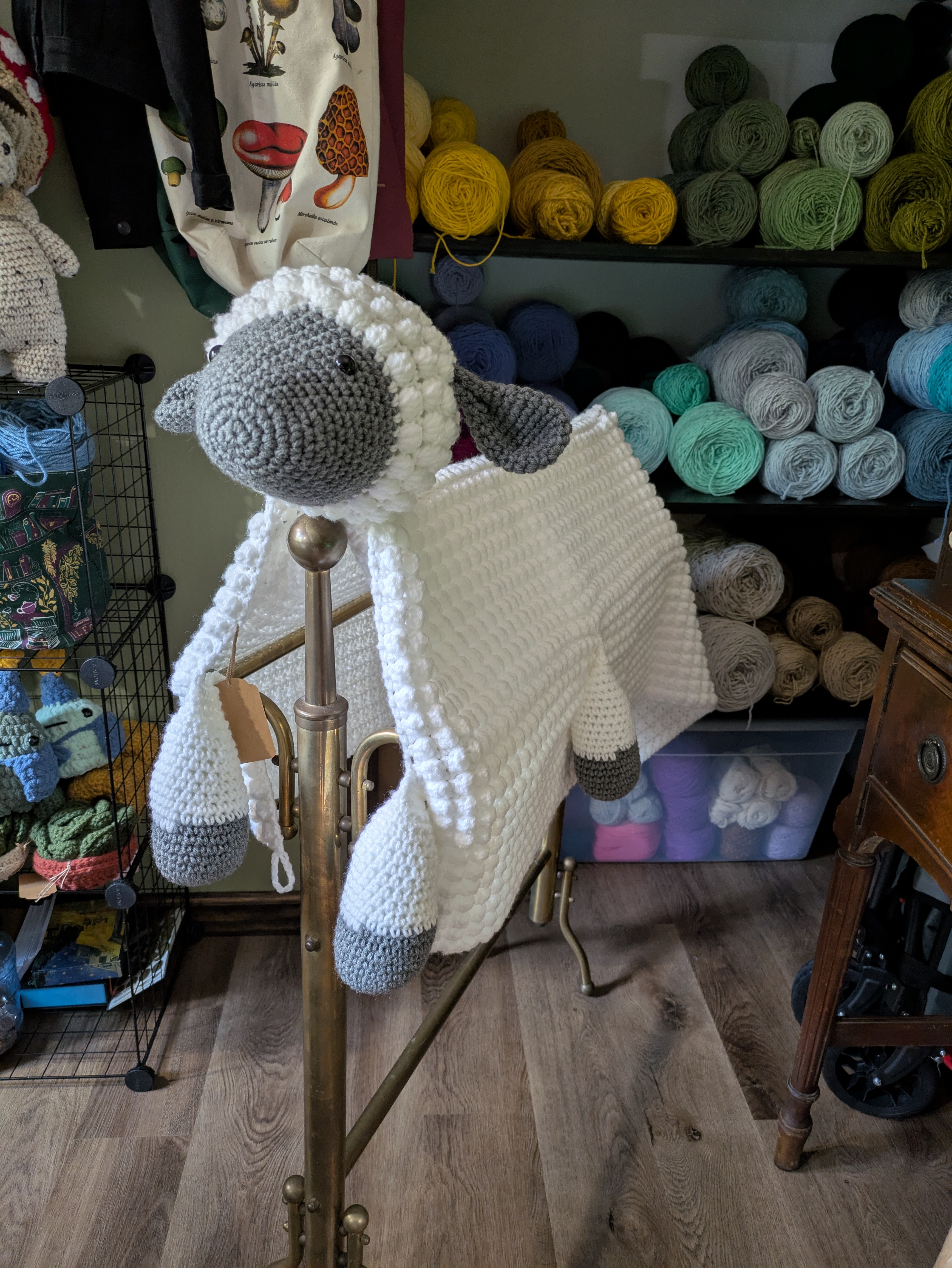 Sheep Blanket Gift Set
