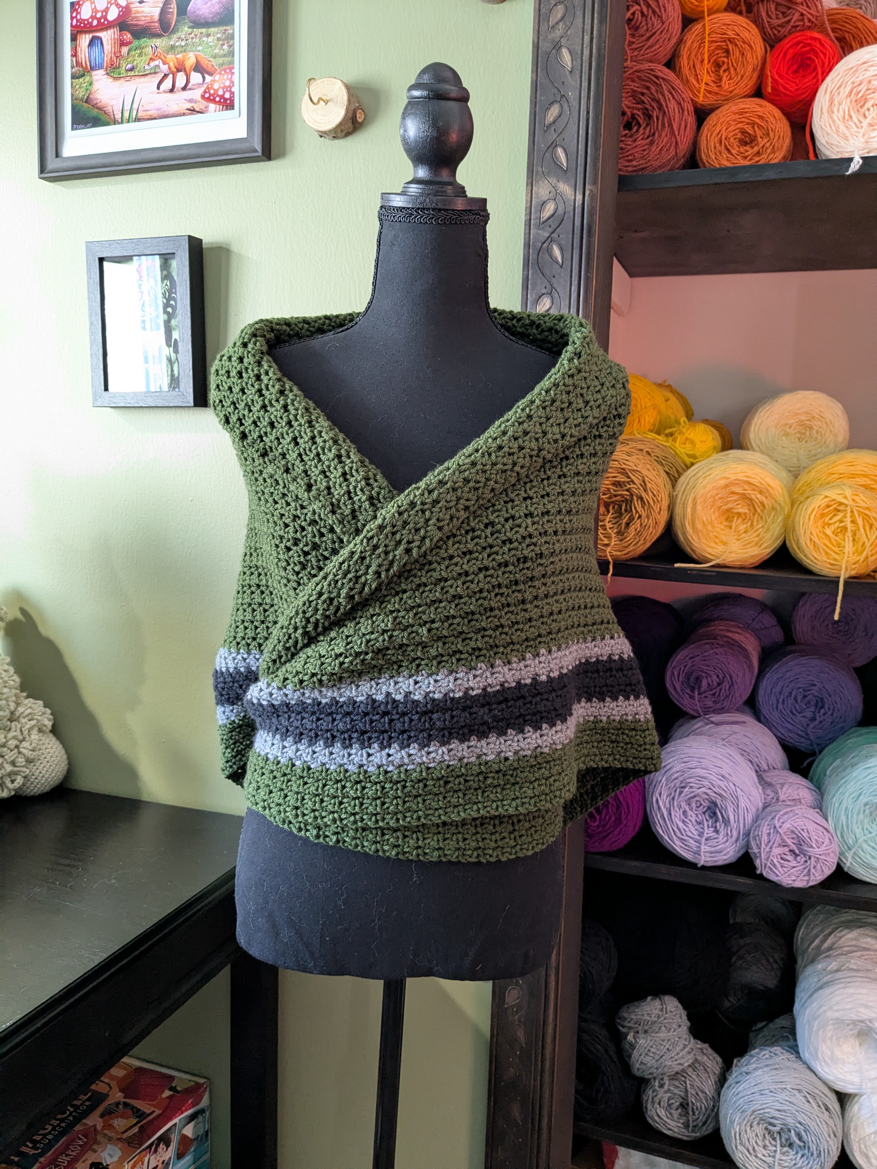 Outlander inspired Shawl