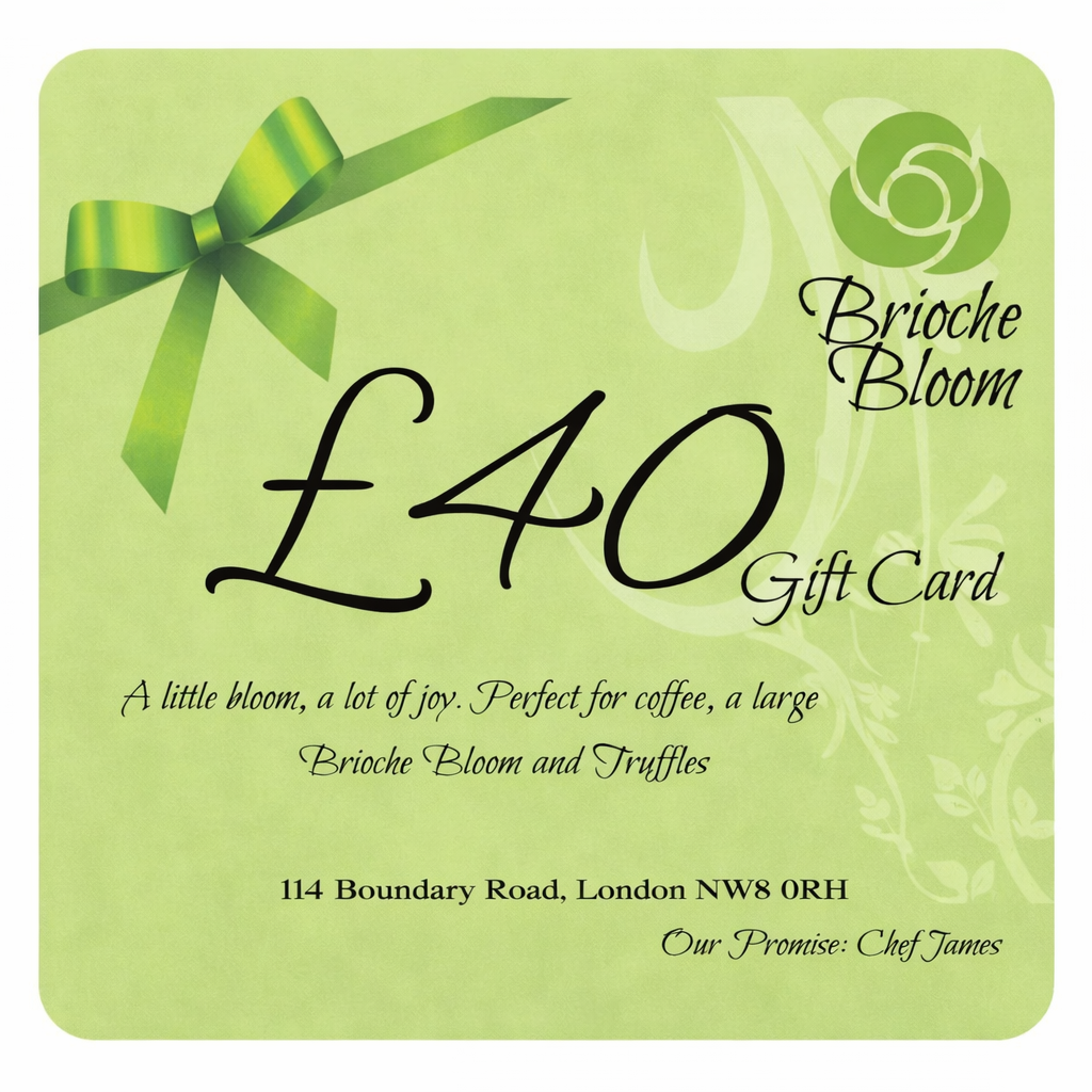 Brioche Bloom £10, £20, £30, £40, £50 Gift Card