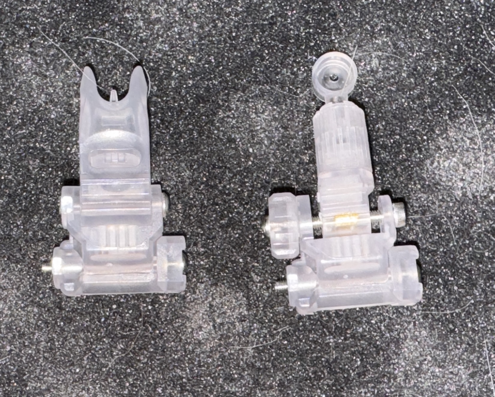 Clear Iron Sights (Picatinny Rails)
