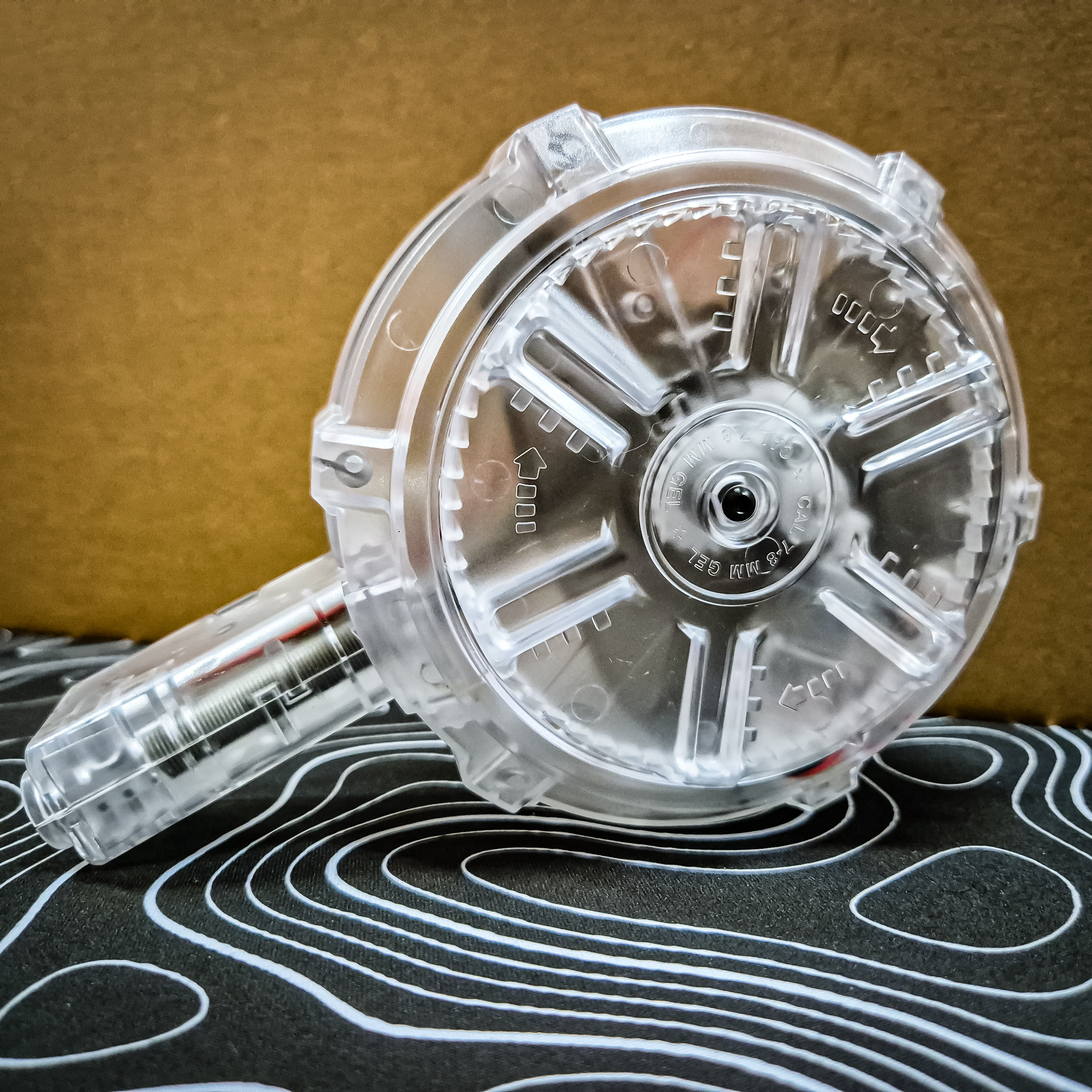 Transparent 9mm Drum Mag
