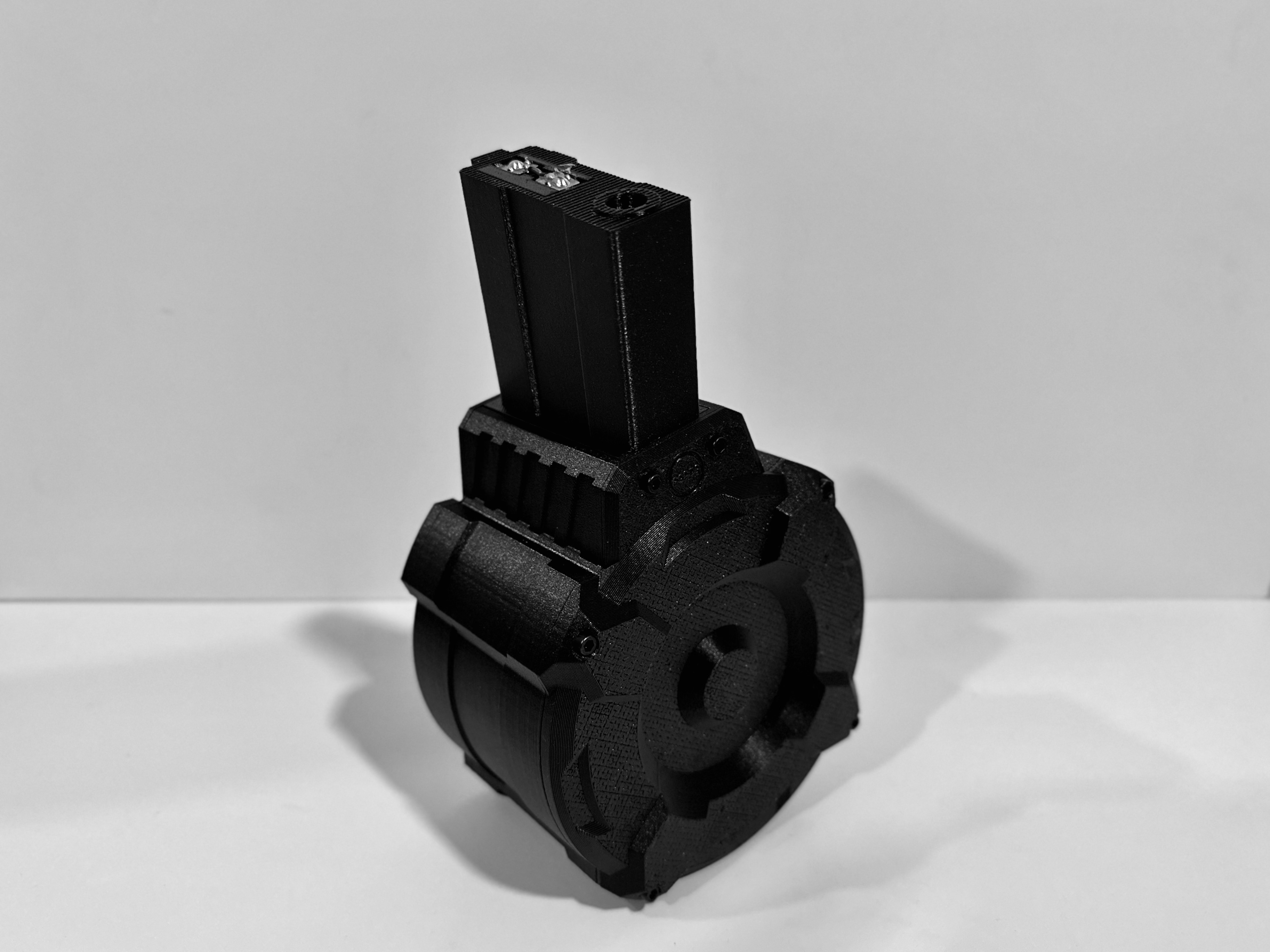 3dp spring drum (m4 kestrel/raven/blackbird)