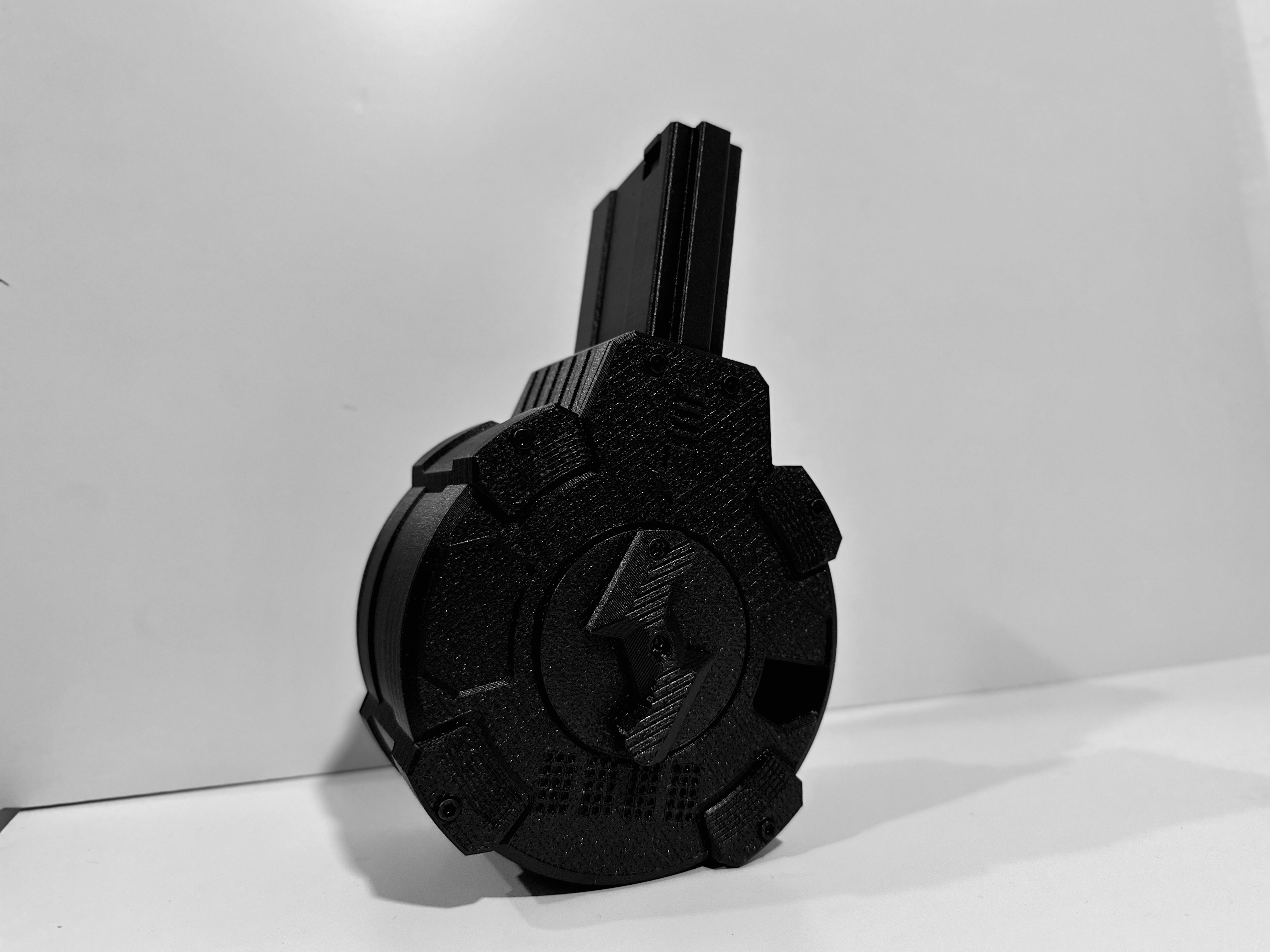 3dp spring drum (m4 kestrel/raven/blackbird)