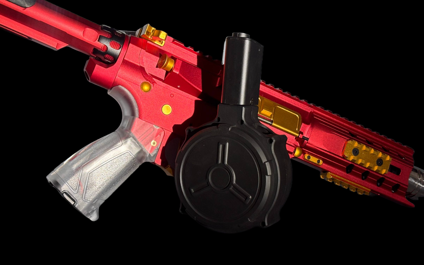 MP5 /9mm DRUM MAGAZINE [SPRING LOADED]