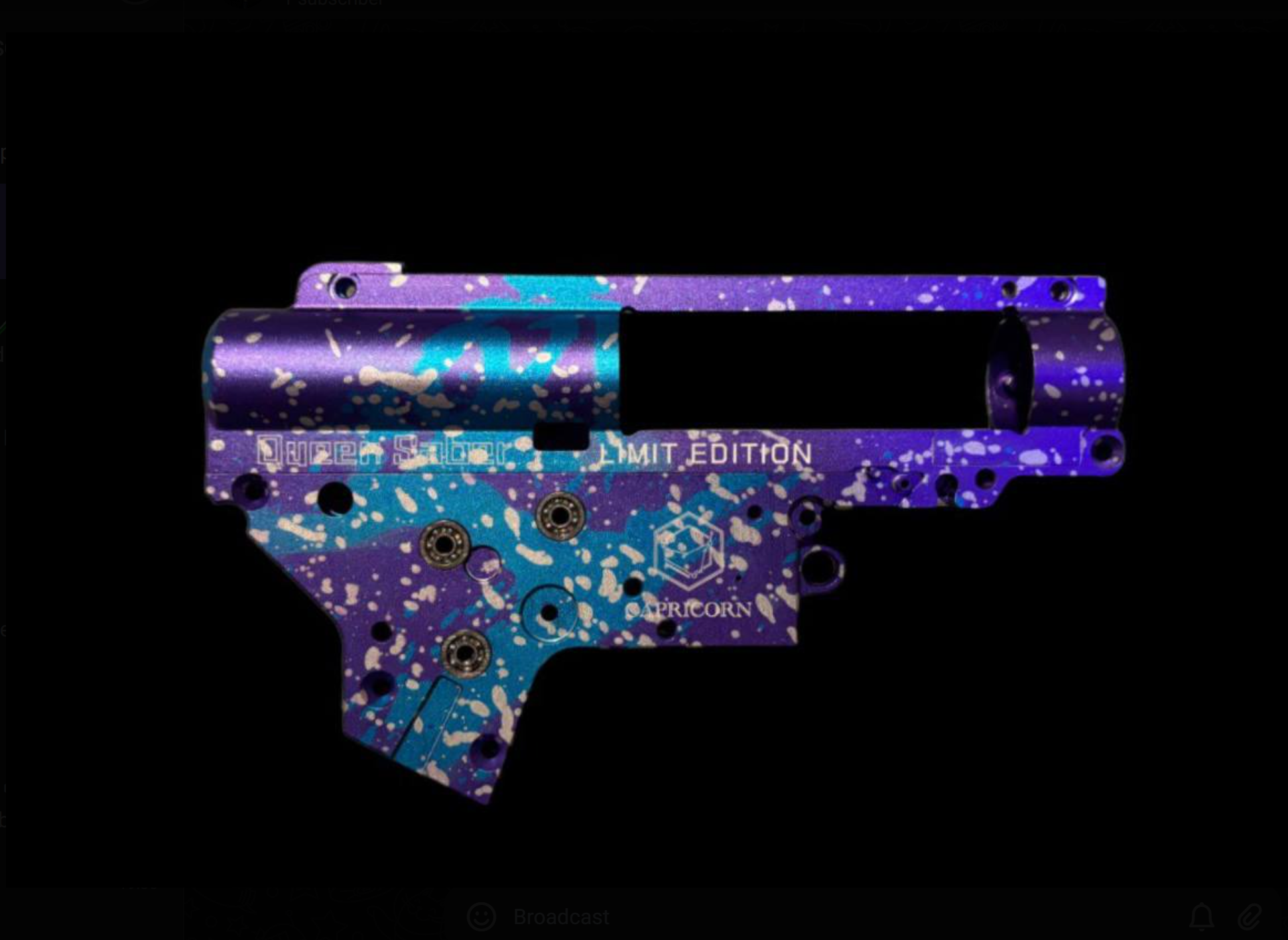 QUEEN SABER V2 GEARBOX